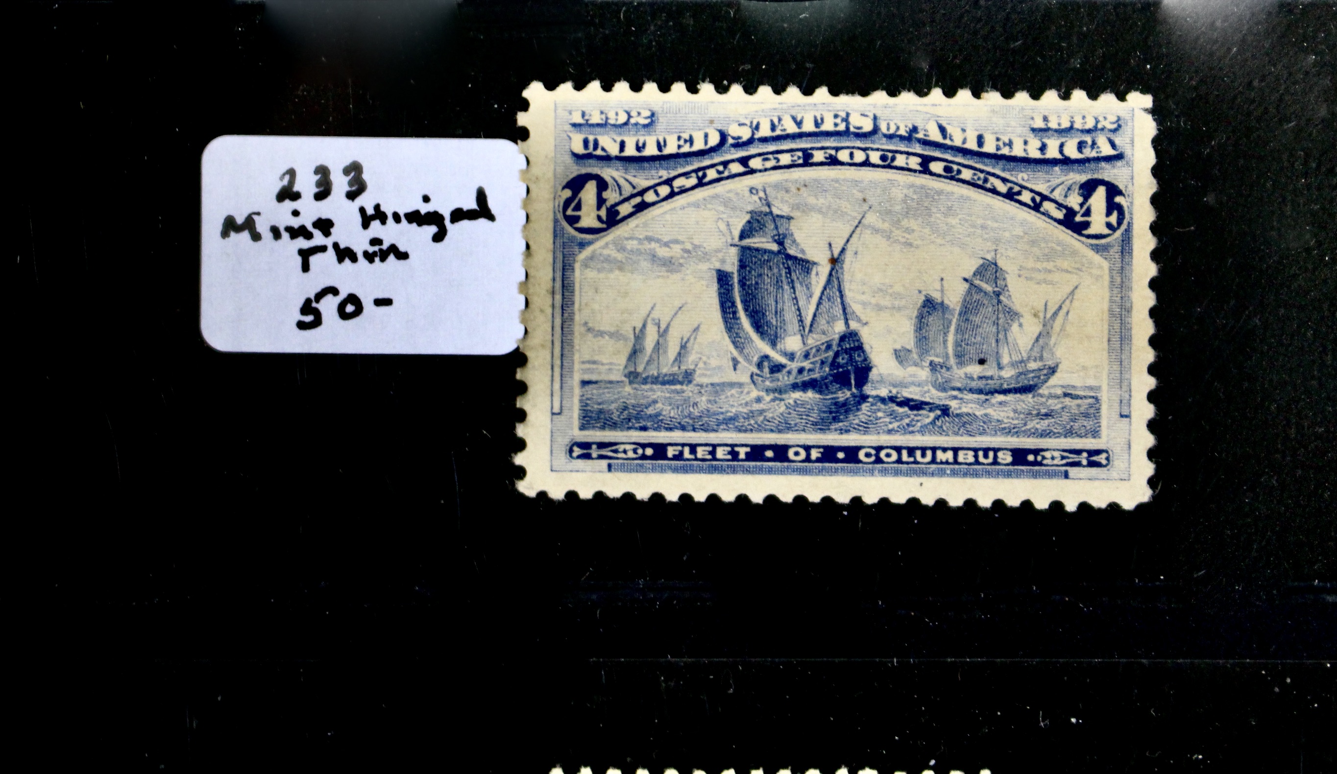 Seven Early U.S. Postage Stamps