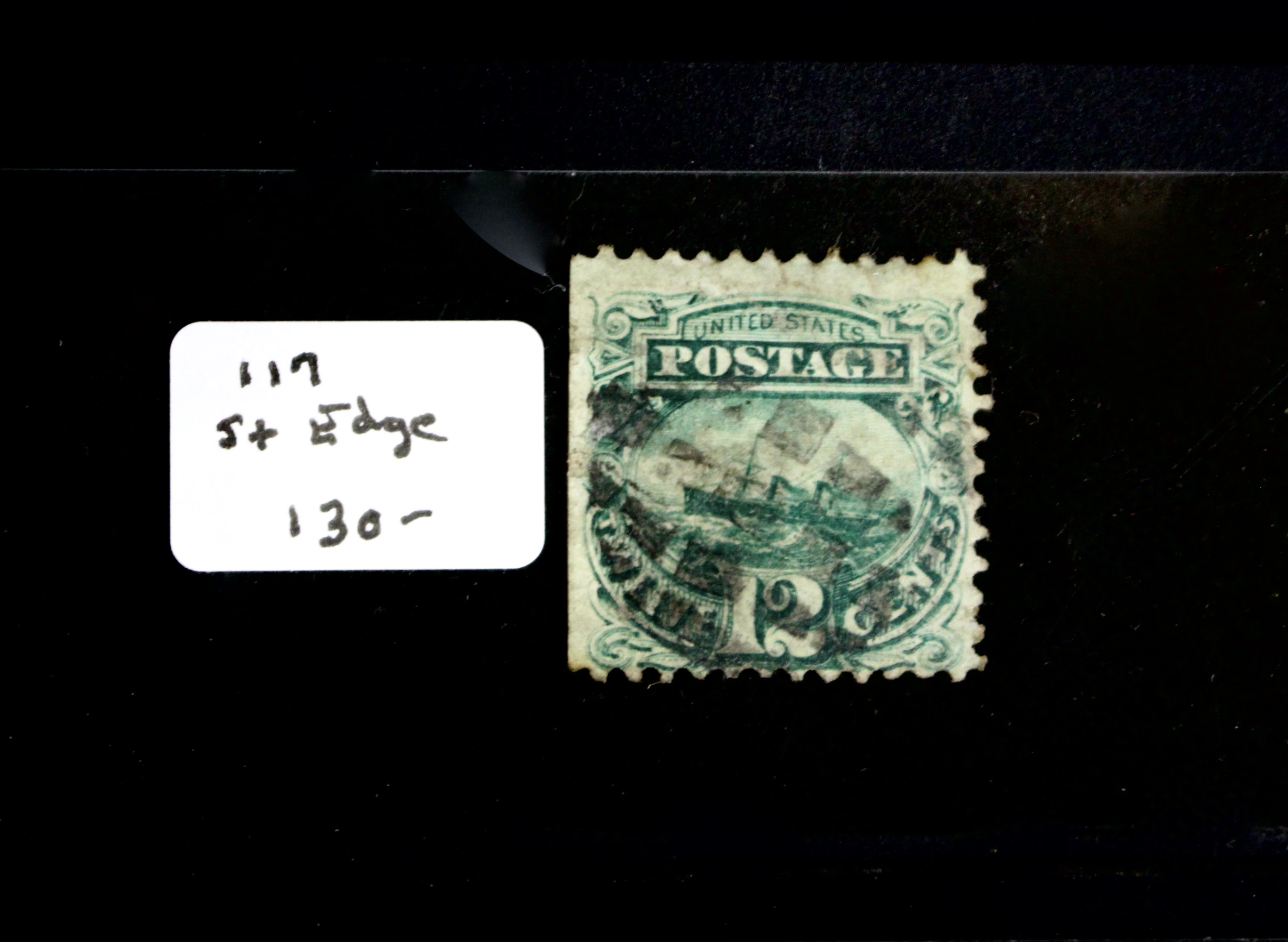 Seven Early U.S. Postage Stamps