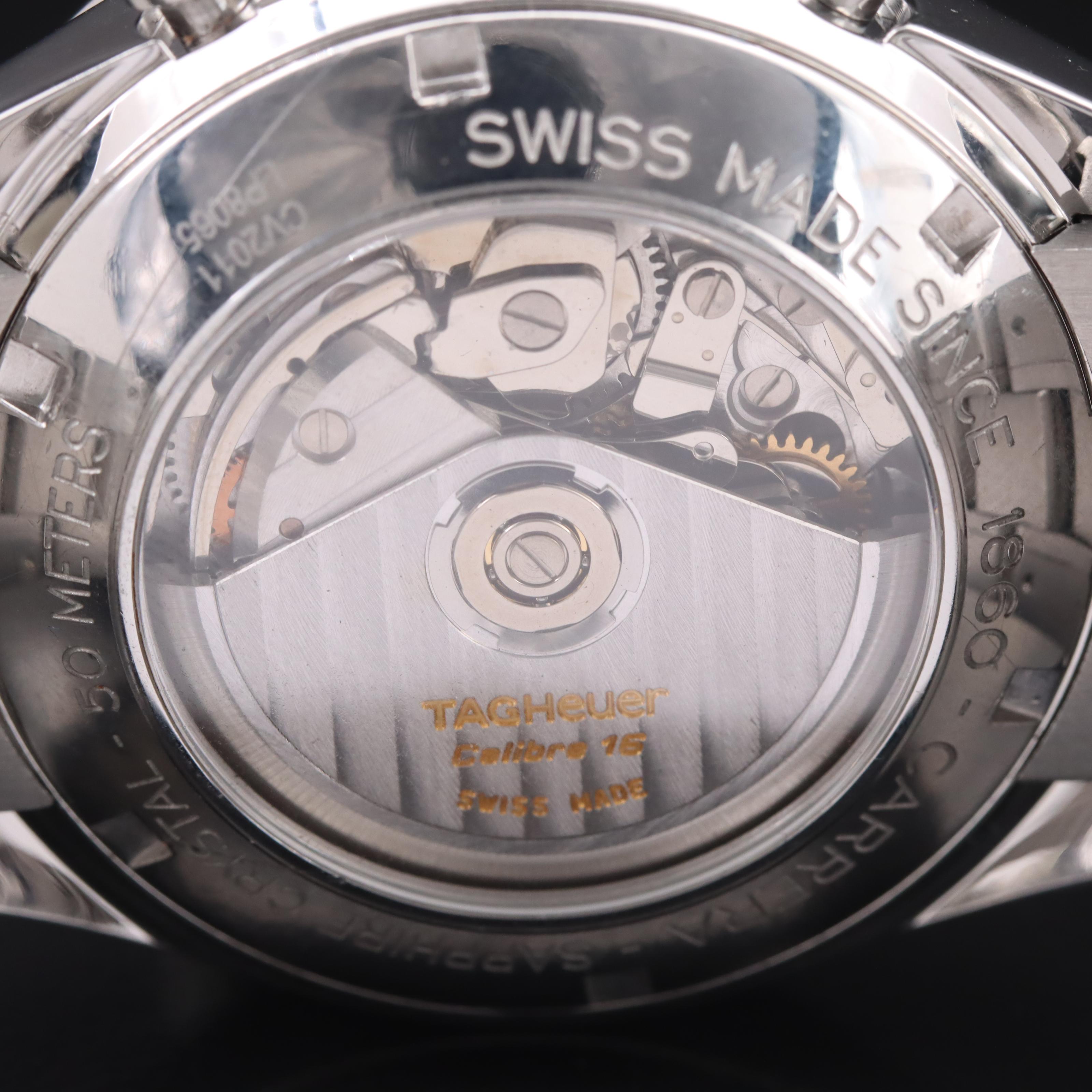 TAG Heuer Carrera Chronograph Caliber 16 Automatic Watch