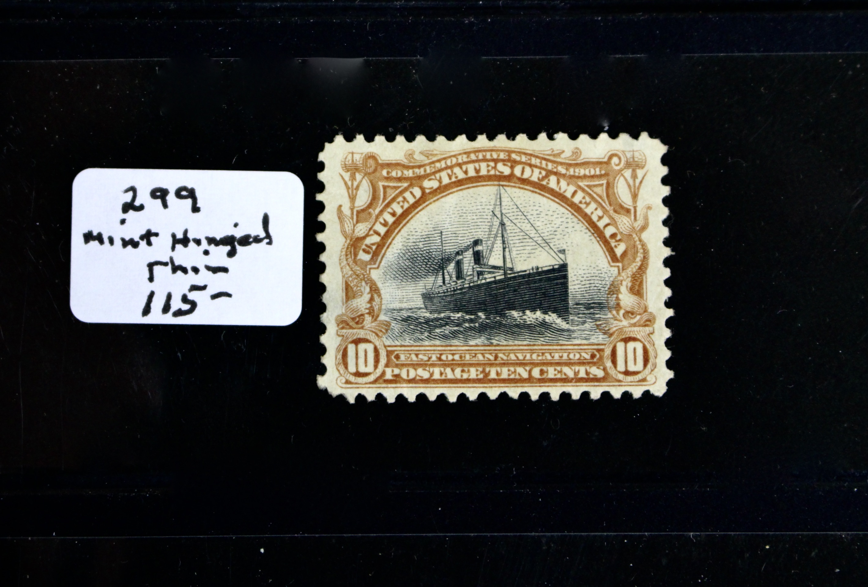 Seven Early U.S. Postage Stamps