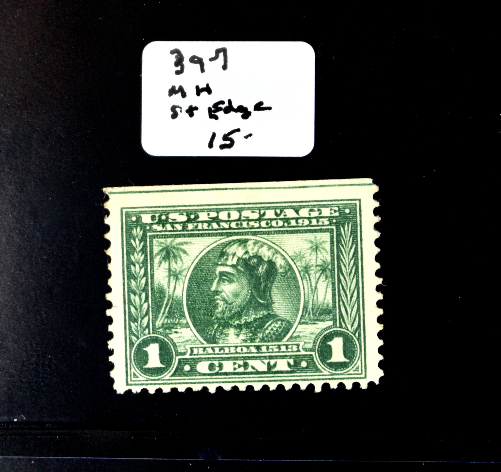 Fifteen Pan-Pacific Exposition Postage Stamps