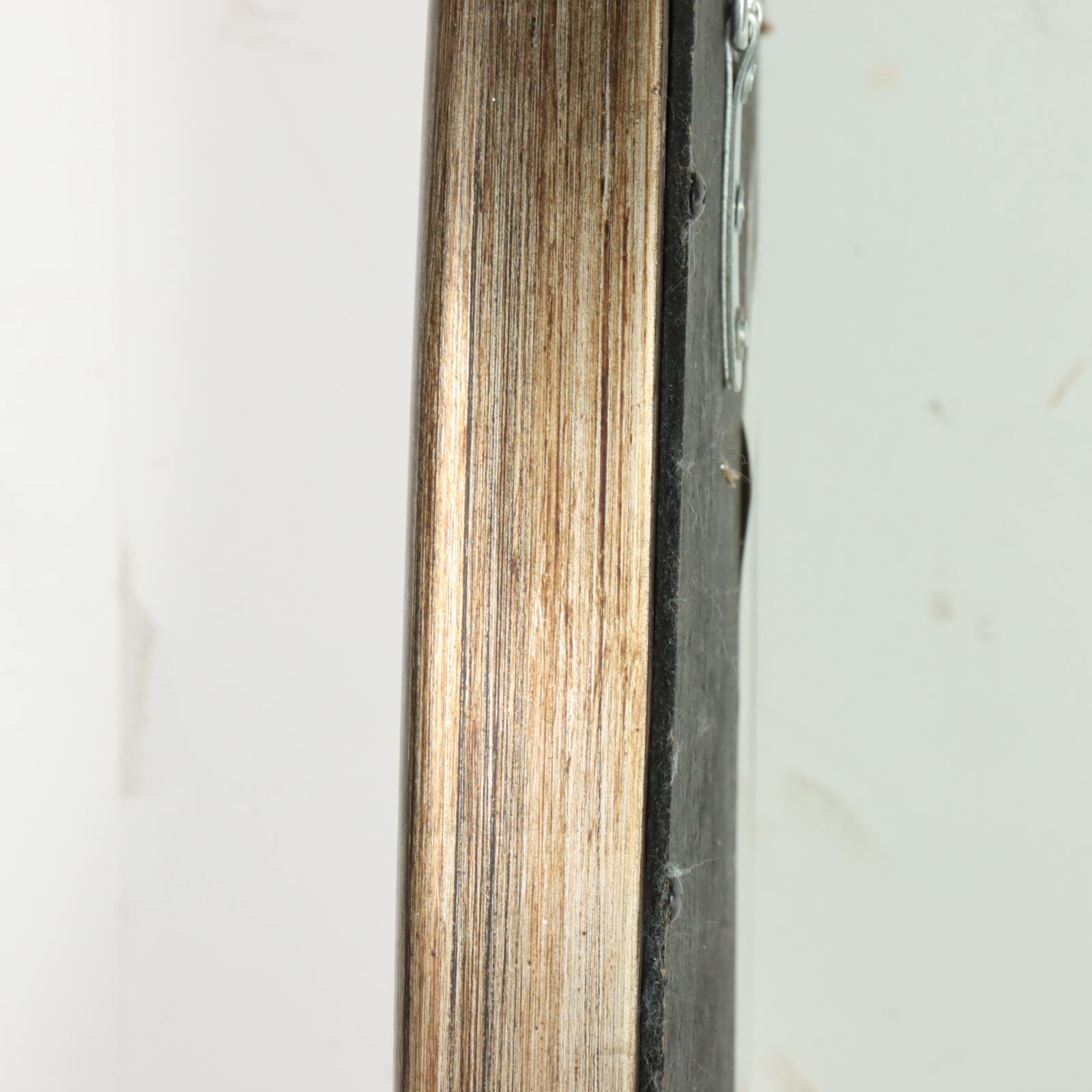 Allen+Roth Composite Oval Mirror in Antique Pewter Finish