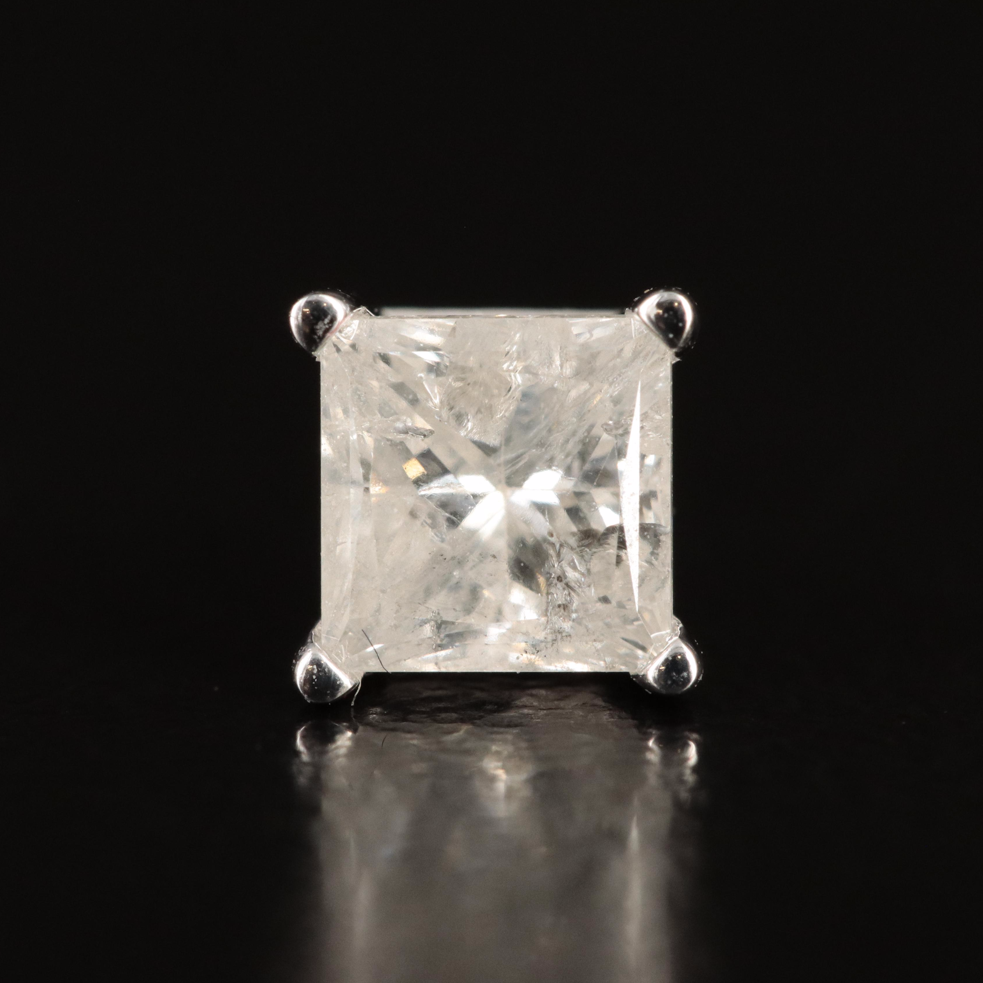 14K 1.03 CTW Diamond Stud Earrings