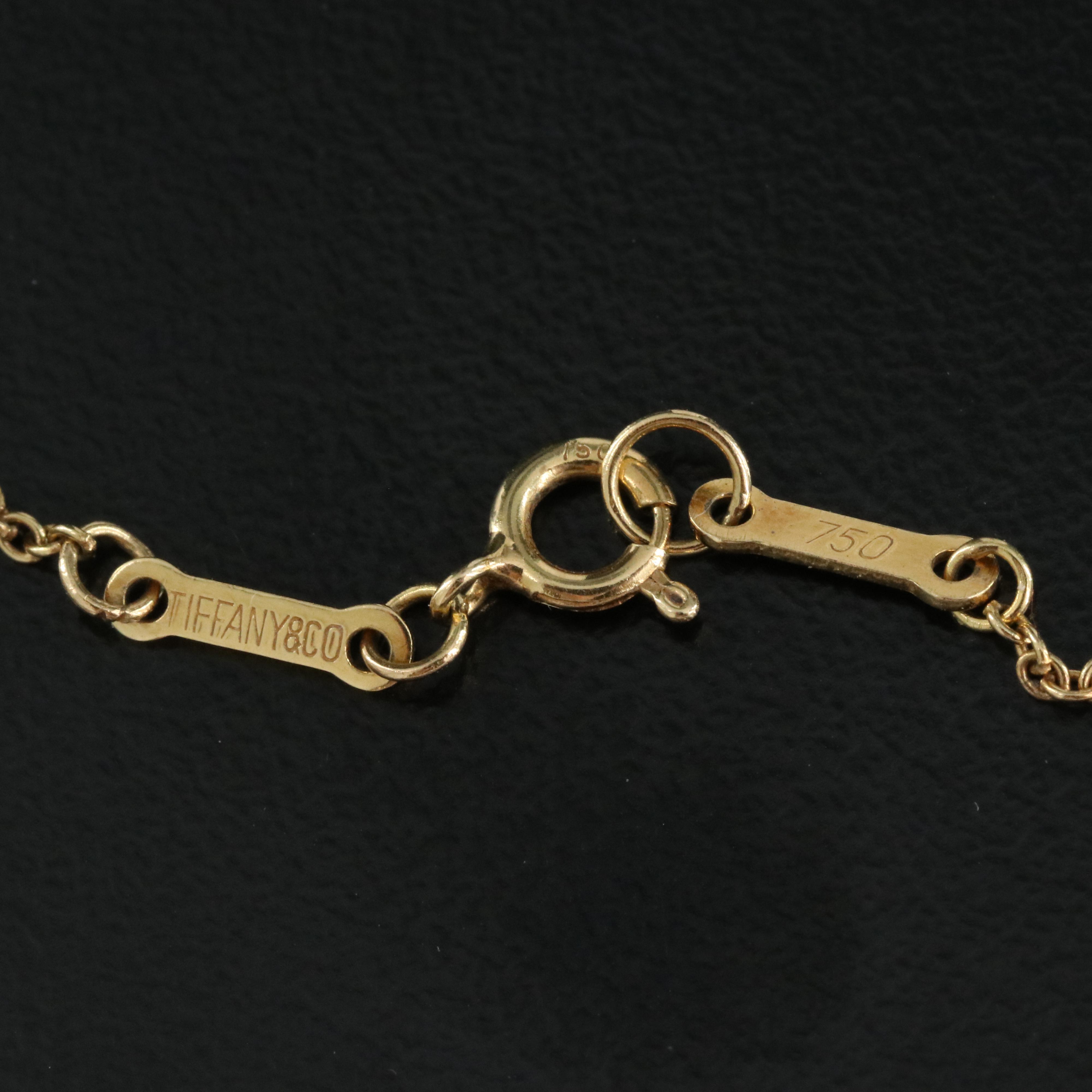 Elsa Peretti for Tiffany & Co. 18K Butterfly Pendant Necklace