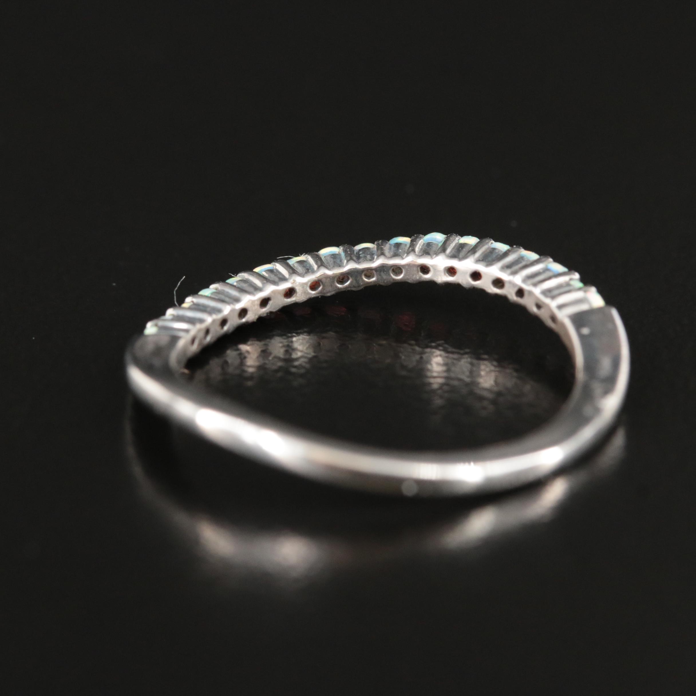 Sterling Opal Band