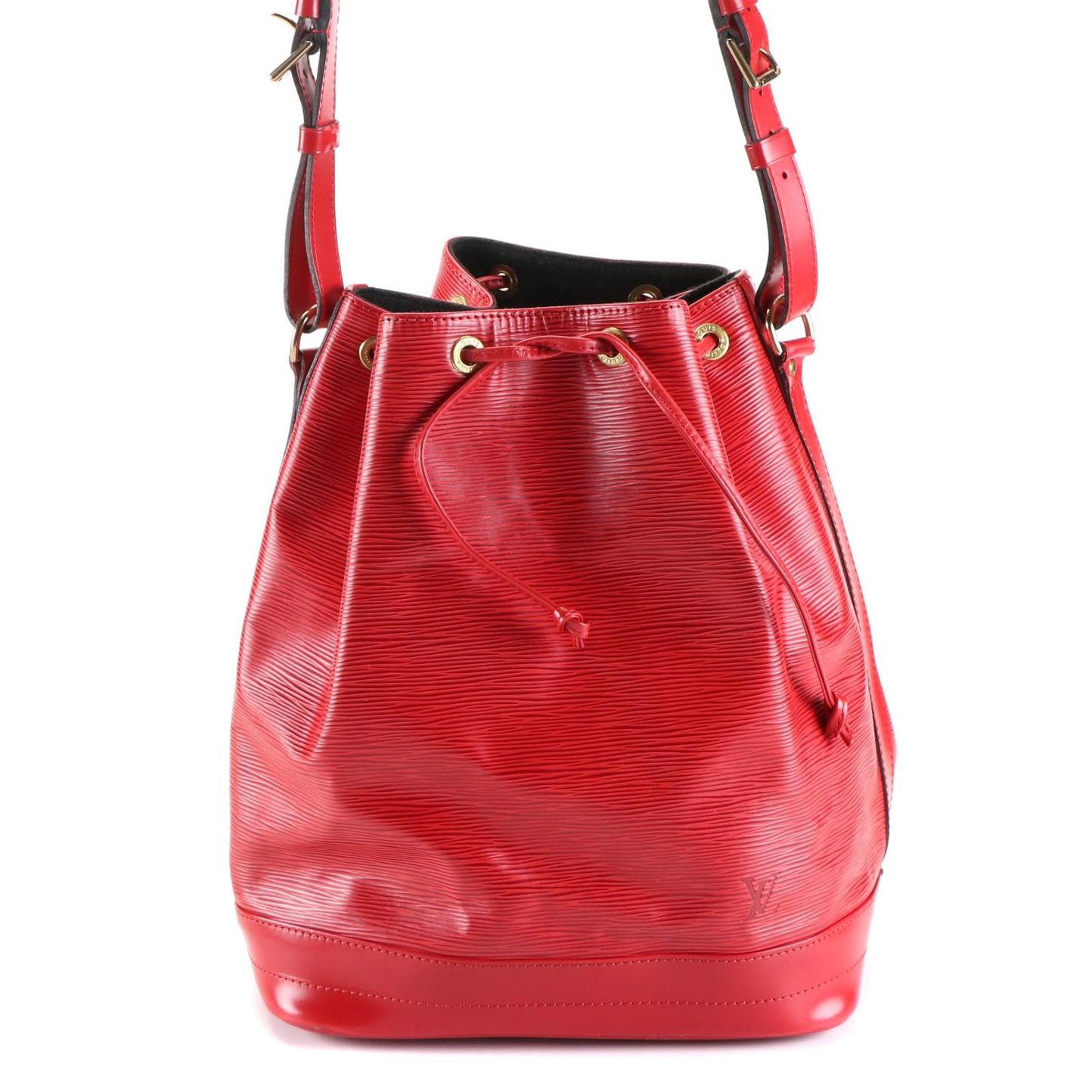 Louis Vuitton Noé Bucket Bag in Castilian Red Epi Leather