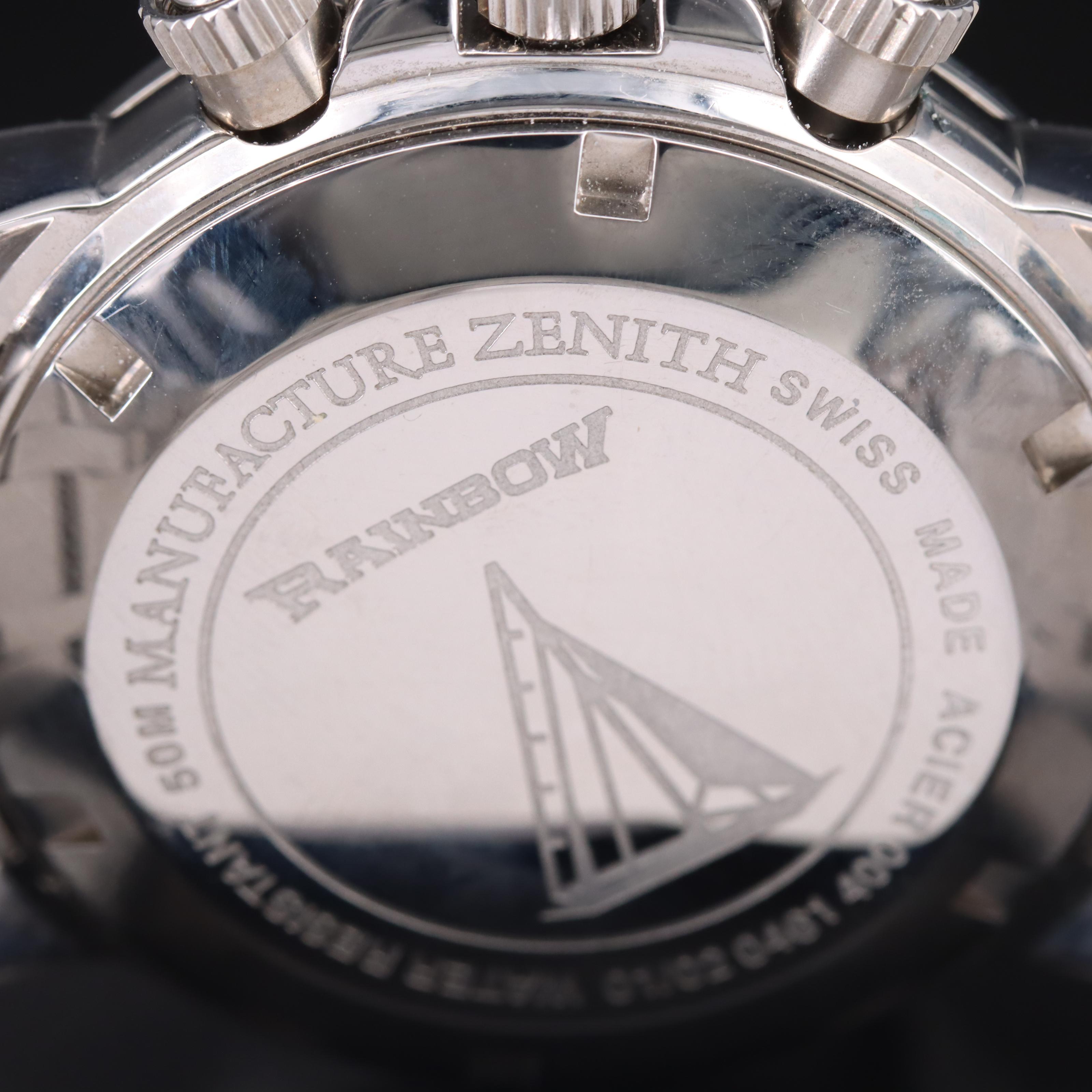 Zenith El Primero Rainbow Chronograph Watch
