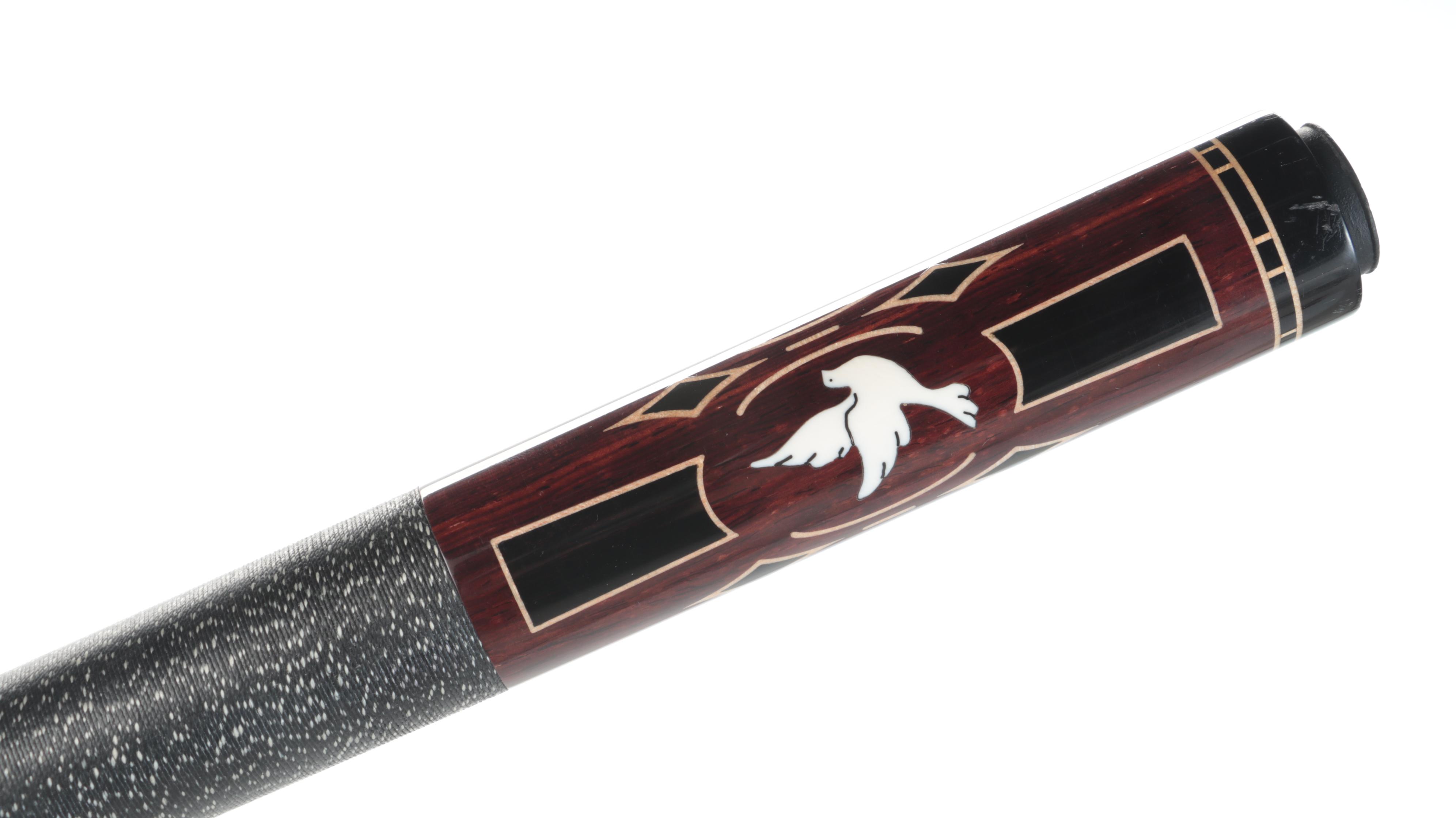 South West Cues Cocobolo With Ebony Inlay Pool Cue