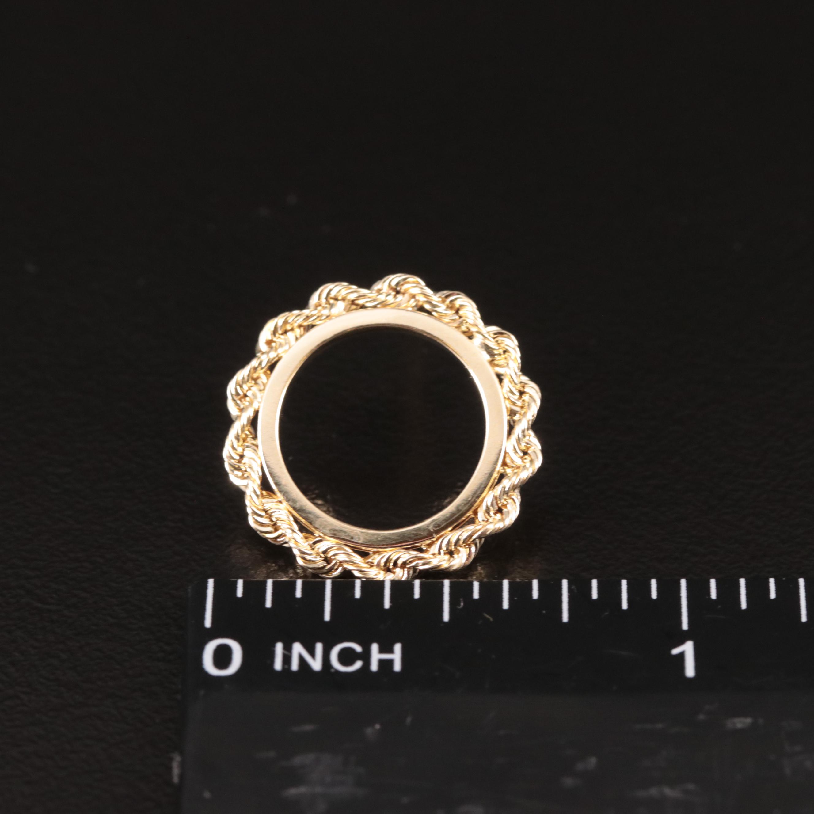 10K Wreath Style Drop Earrings