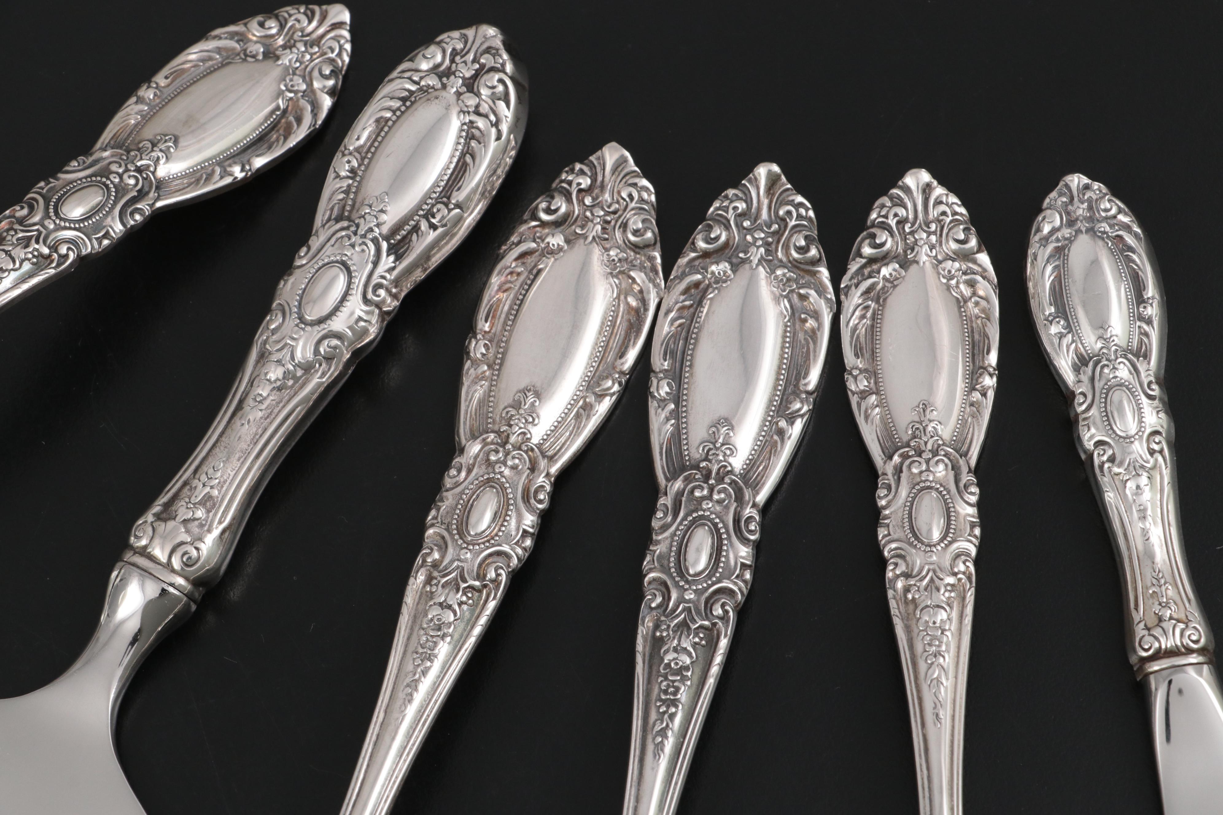 Towle "King Richard" Sterling Silver Flatware, Early 20th Century