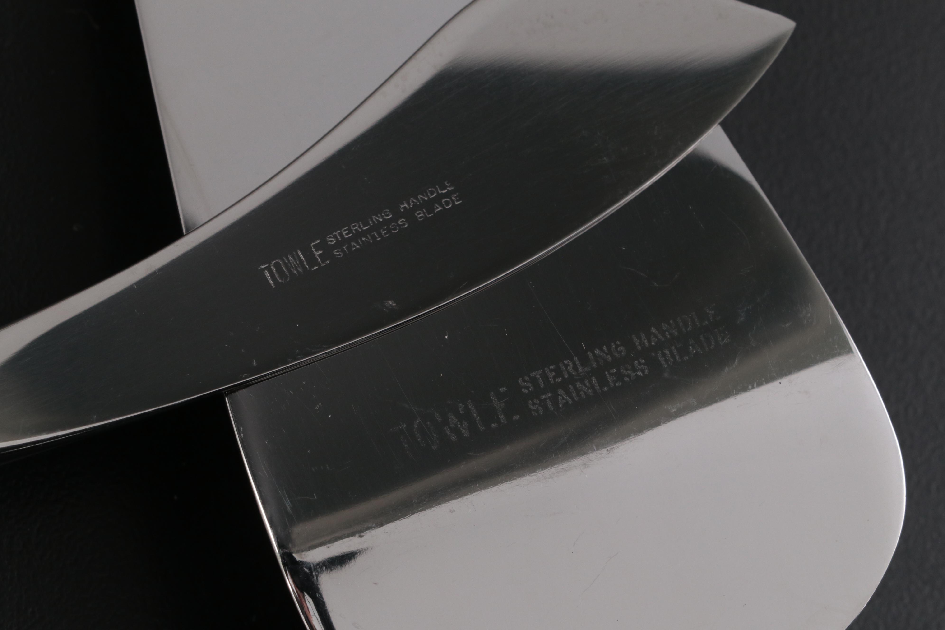 Towle "King Richard" Sterling Silver Flatware, Early 20th Century