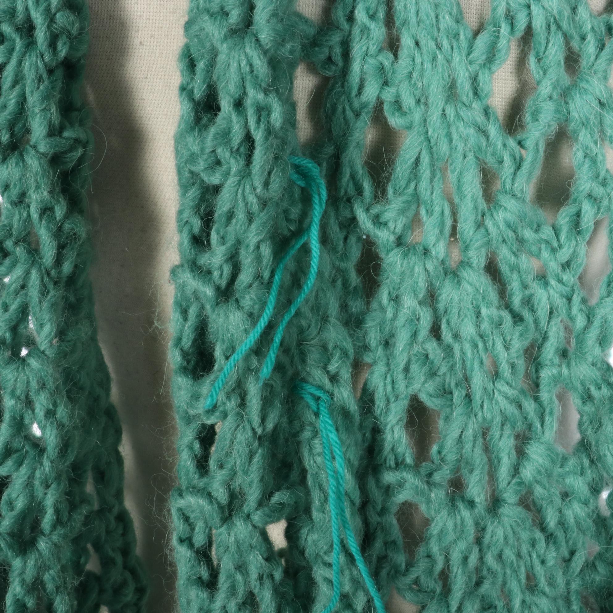 Crochet Open Front Jacket and Vest