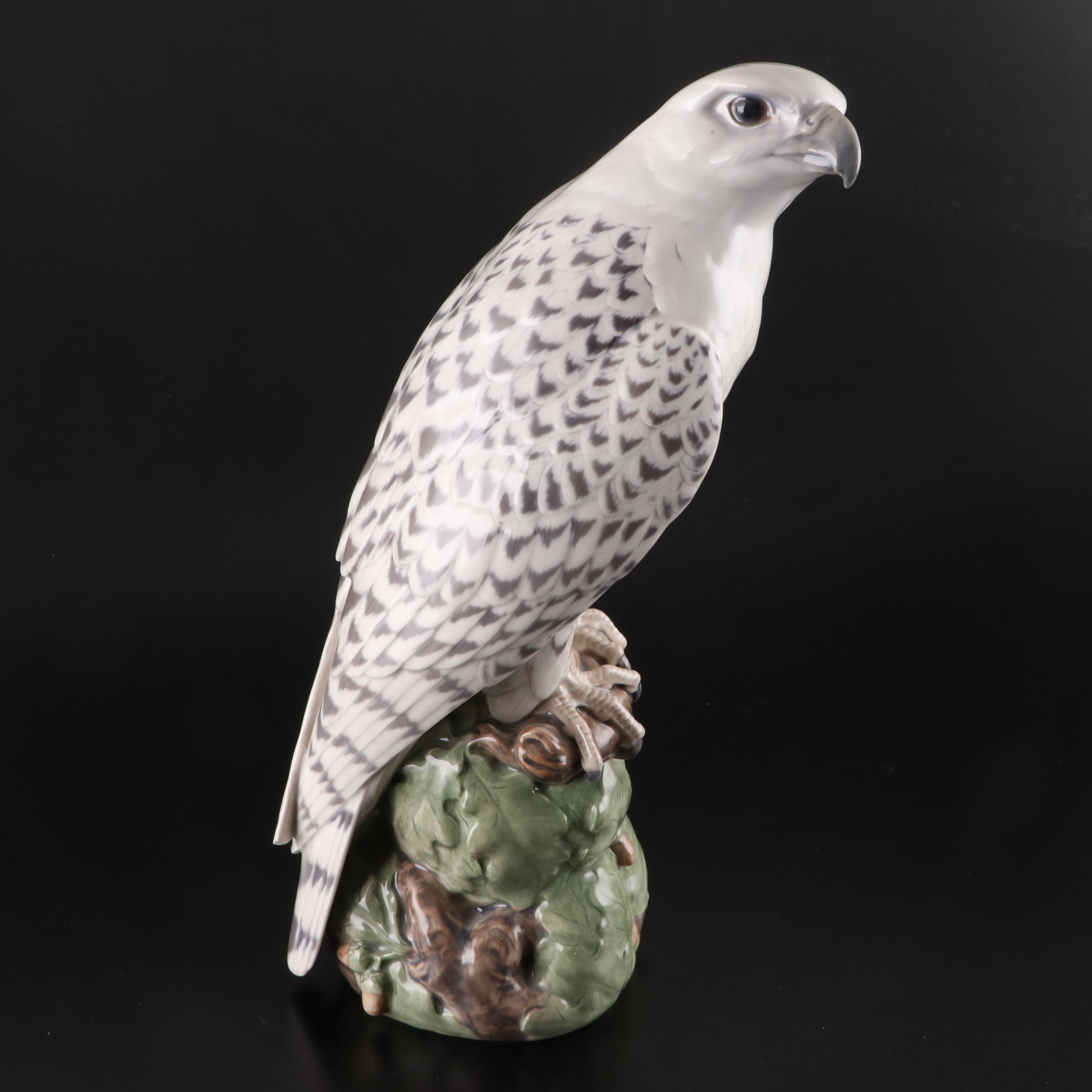 Dahl Jensen Copenhagen "Icelandic Falcon" Porcelain Figurine