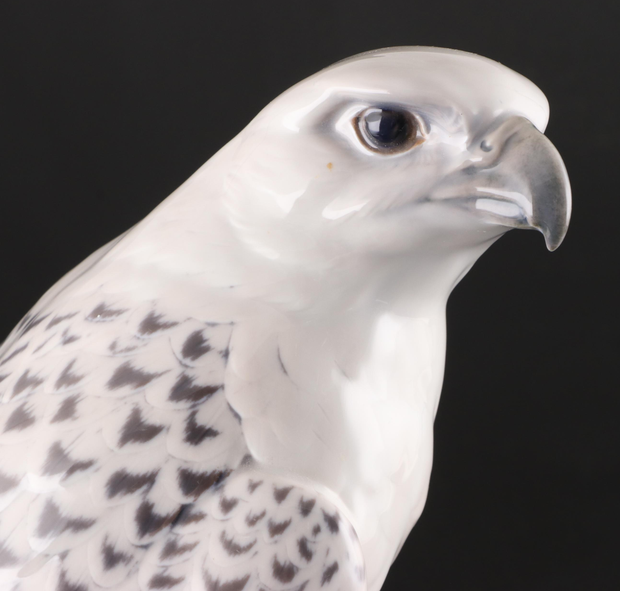 Dahl Jensen Copenhagen "Icelandic Falcon" Porcelain Figurine