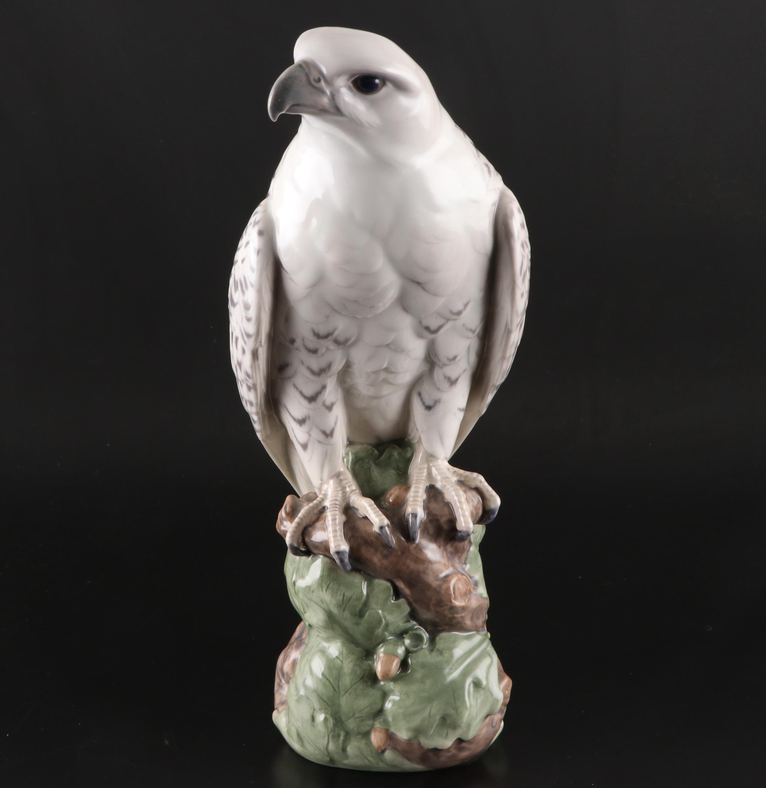 Dahl Jensen Copenhagen "Icelandic Falcon" Porcelain Figurine