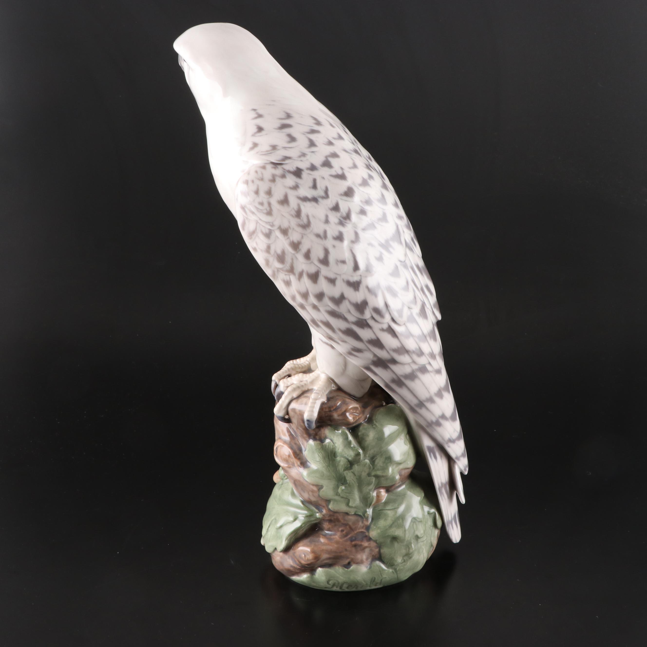 Dahl Jensen Copenhagen "Icelandic Falcon" Porcelain Figurine