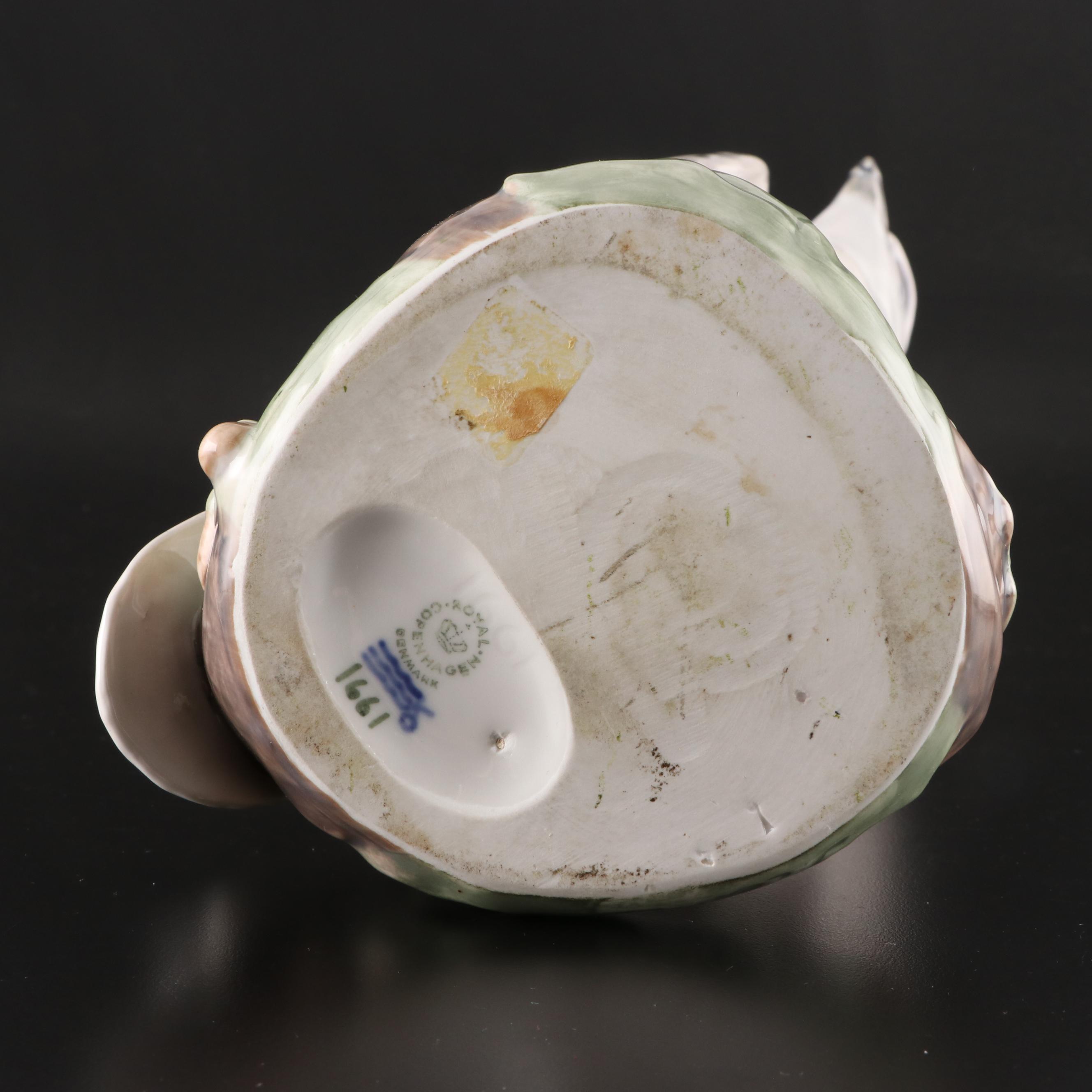 Dahl Jensen Copenhagen "Icelandic Falcon" Porcelain Figurine