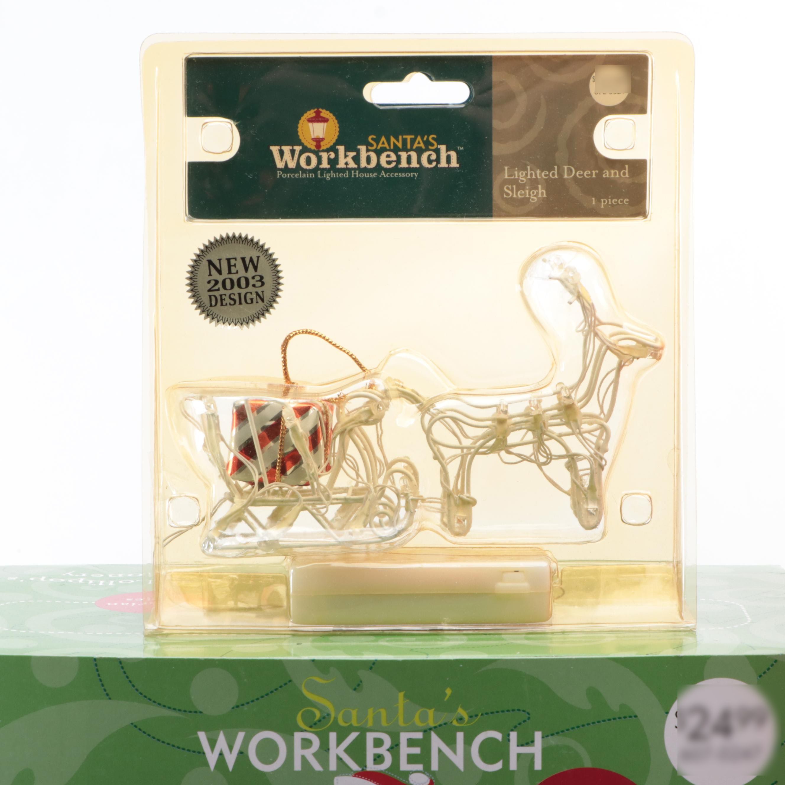 Santa's Workbench Classic and Victorian Series with Accessories