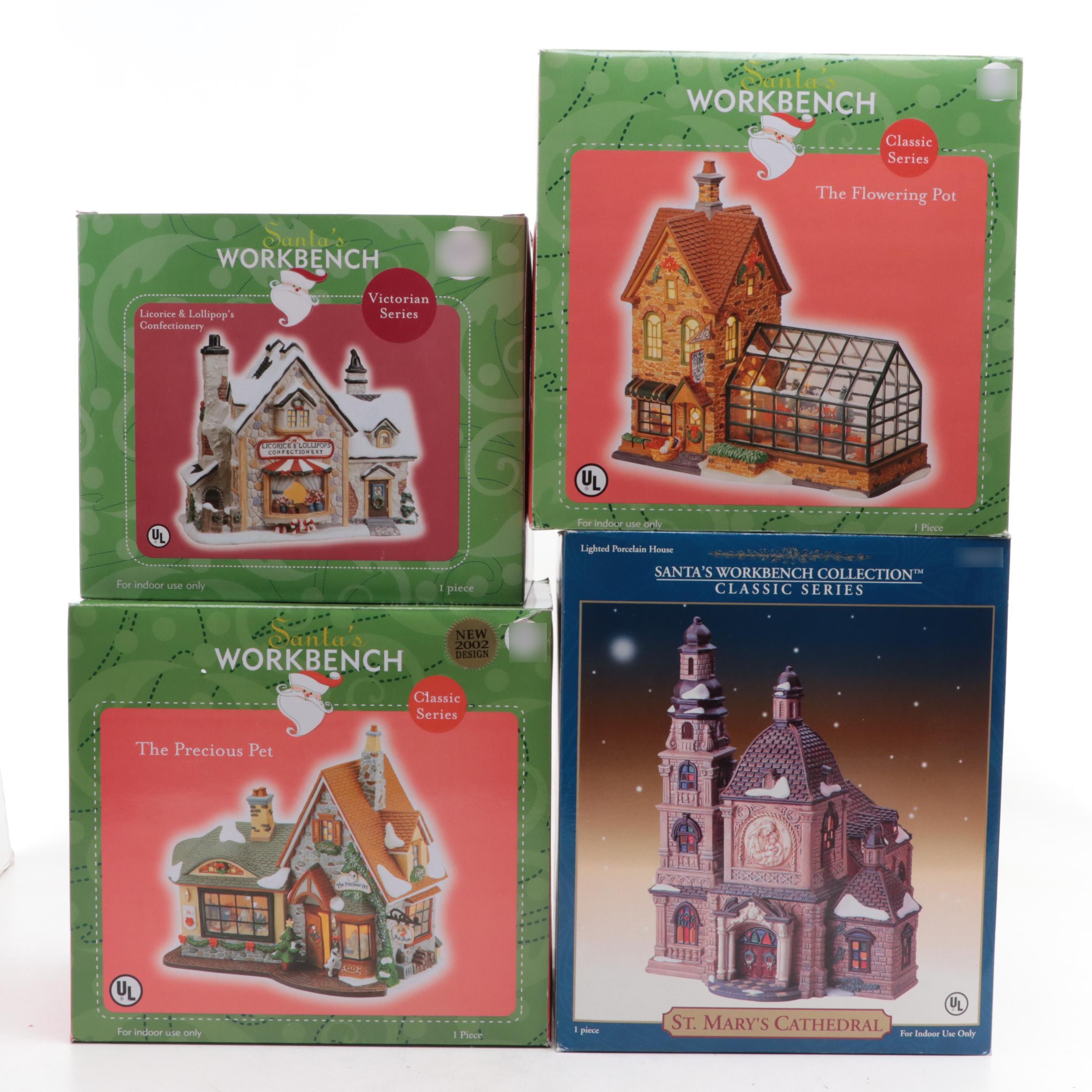 Santa's Workbench Classic and Victorian Series with Accessories