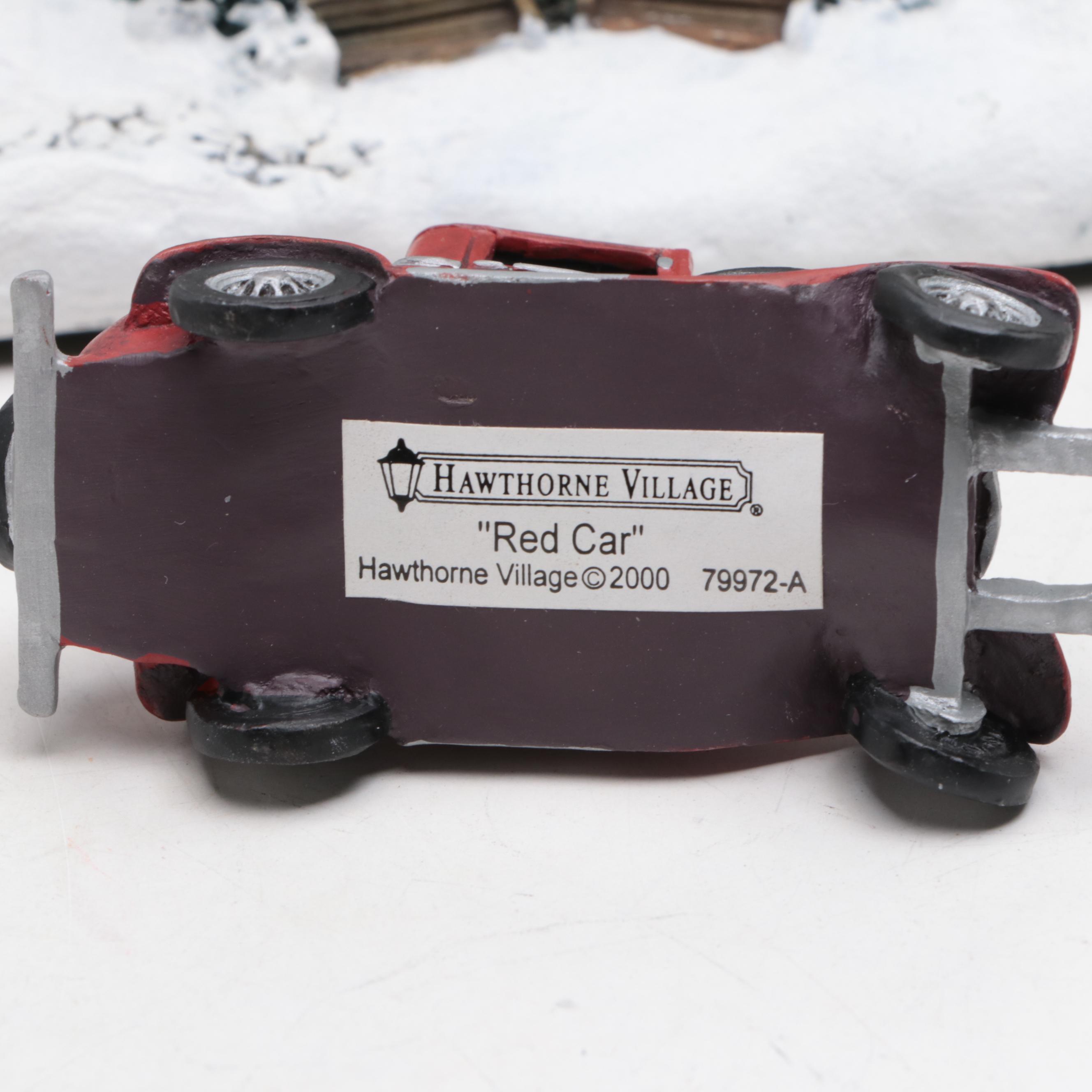 Thomas Kinkade's Village Christmas Collection Illuminated Houses