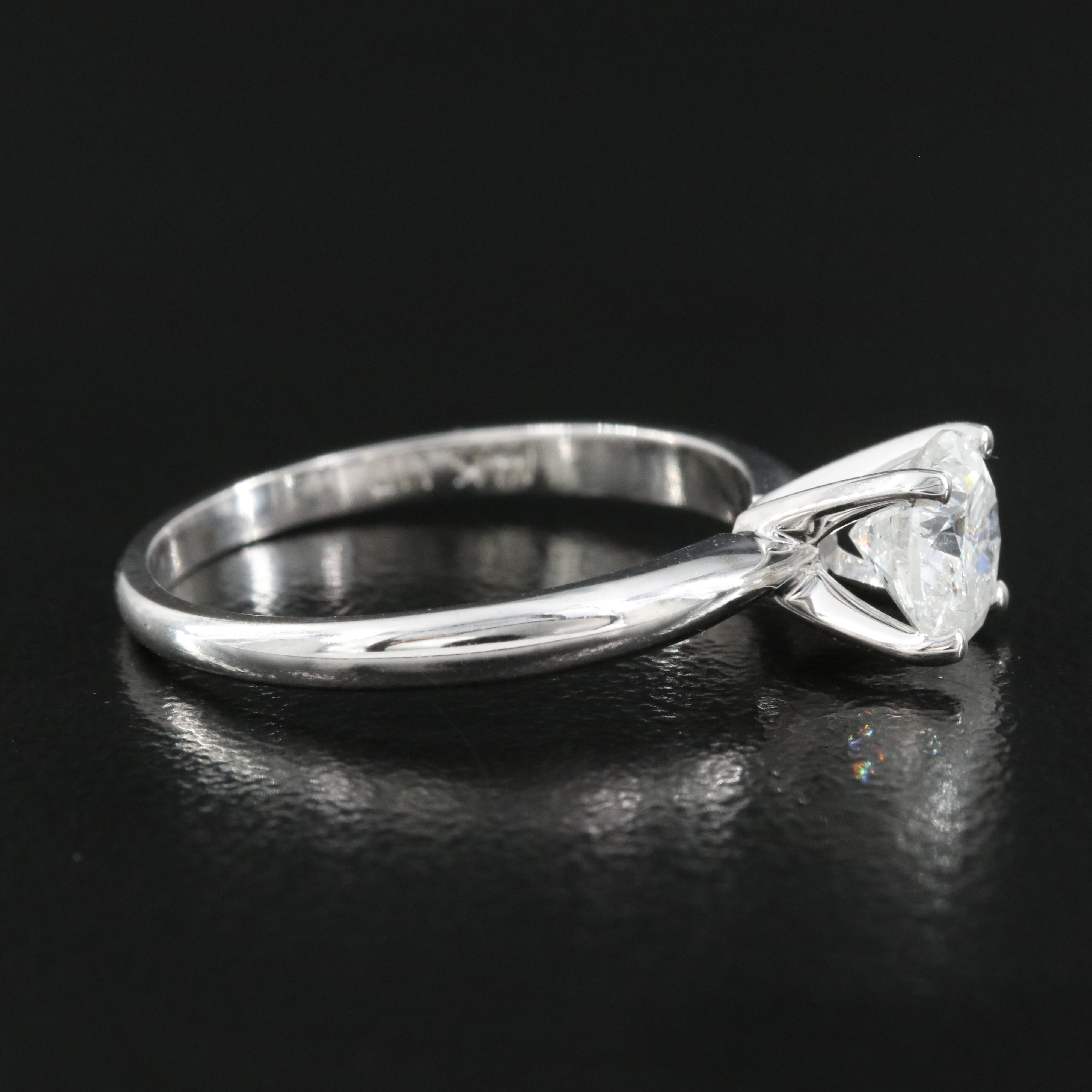 14K 0.84 CT Diamond Solitaire Ring