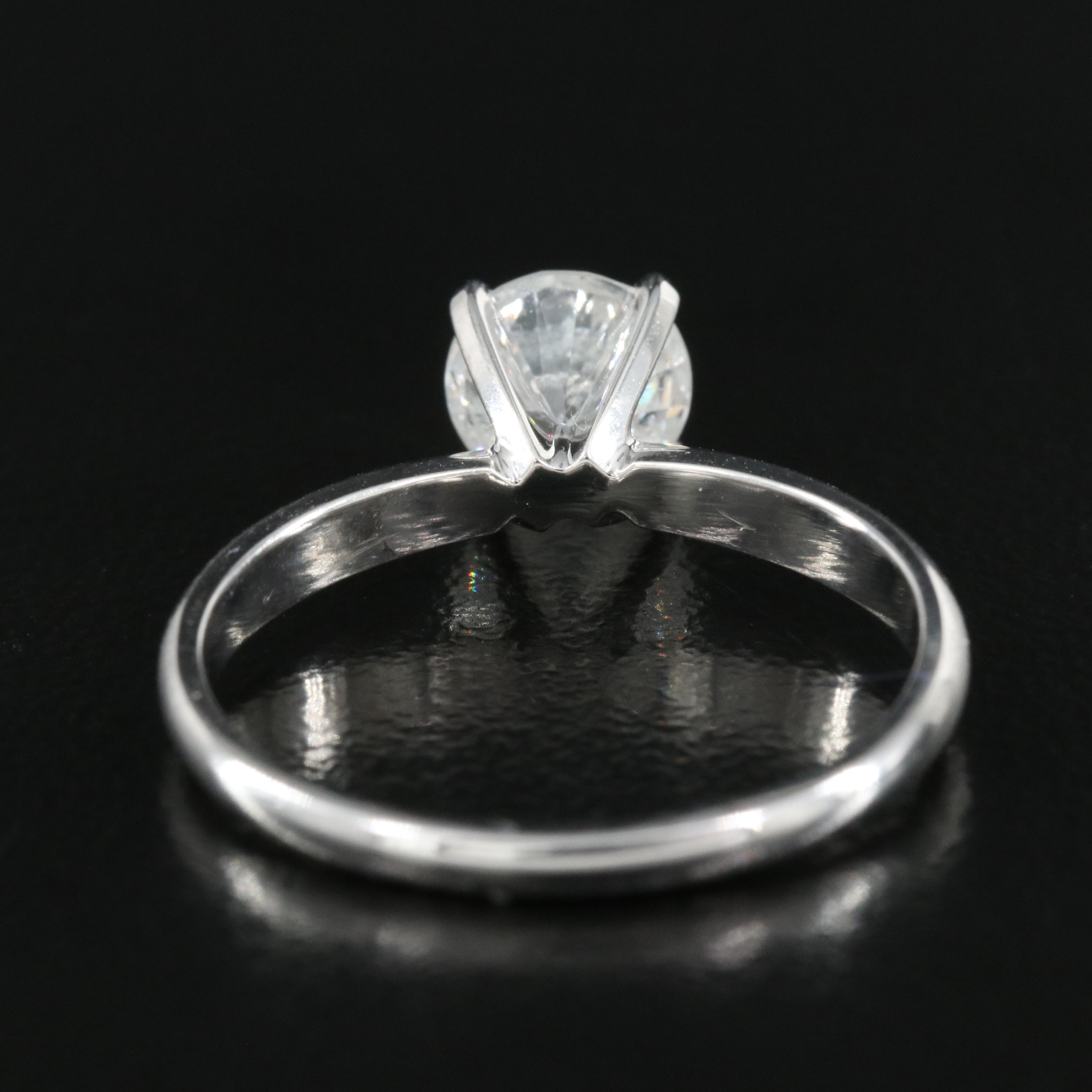 14K 0.84 CT Diamond Solitaire Ring