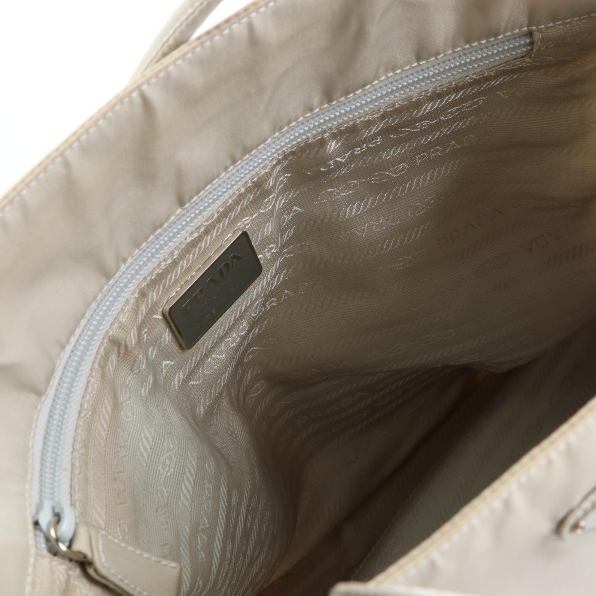 Prada Medium Tote Bag in Cristallo Tessuto Nylon