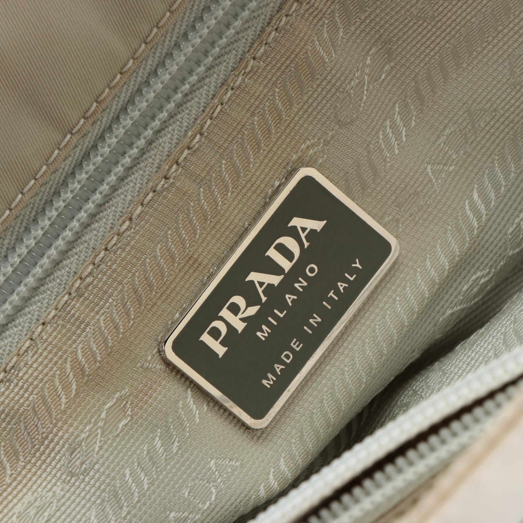 Prada Medium Tote Bag in Cristallo Tessuto Nylon