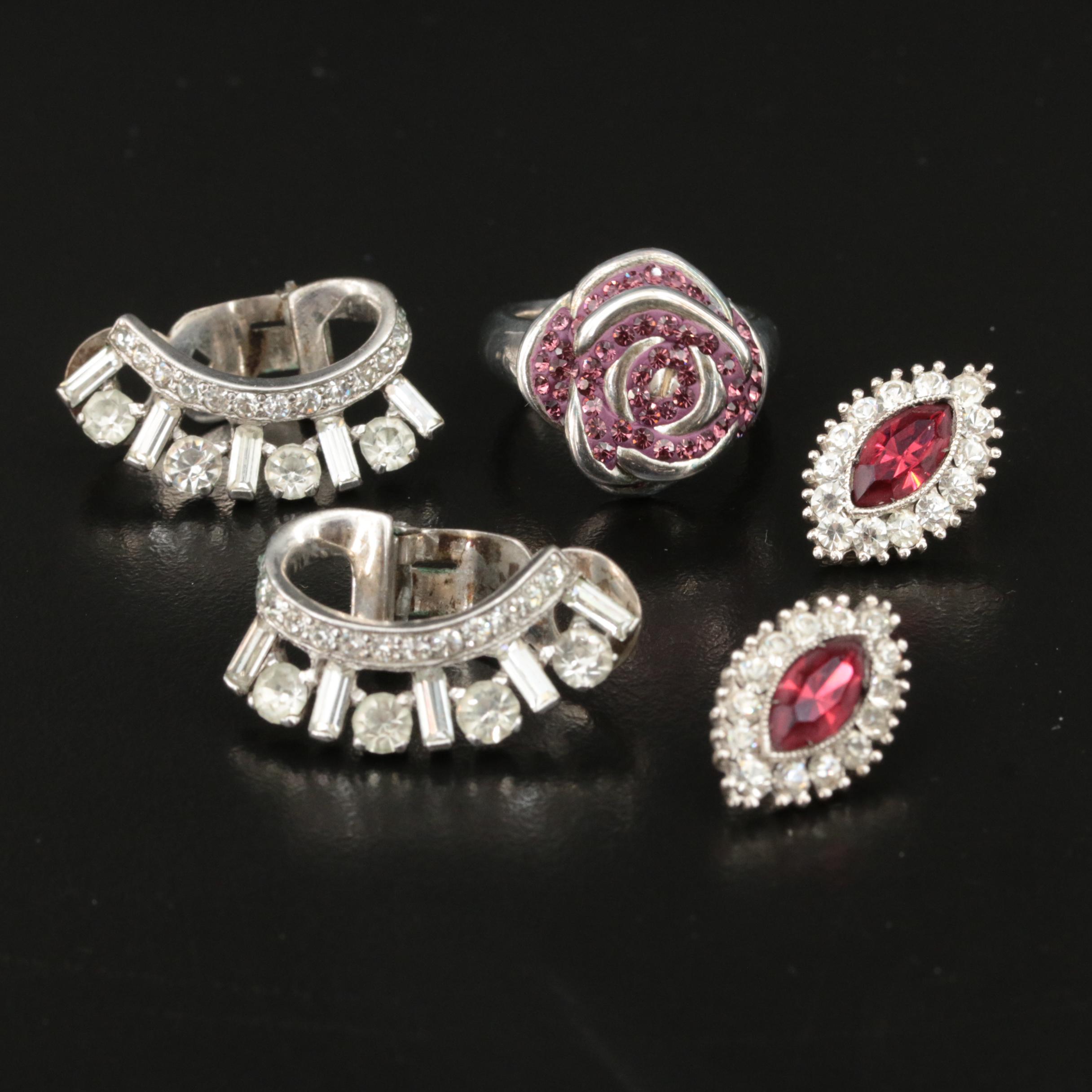 Joseph Mazer Earrings Featured in Sterling Jewelry Selection