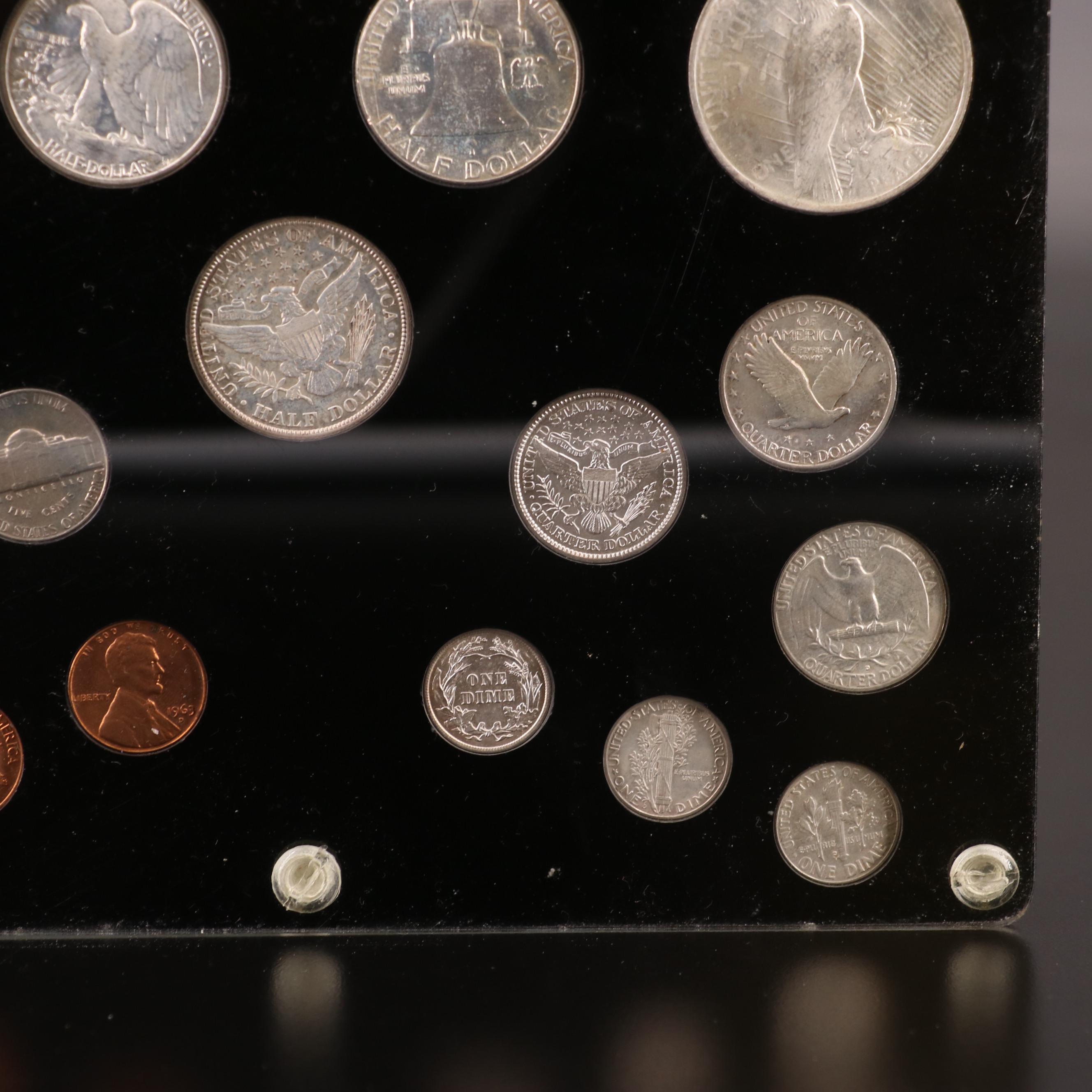 20th Century Type Coins Set