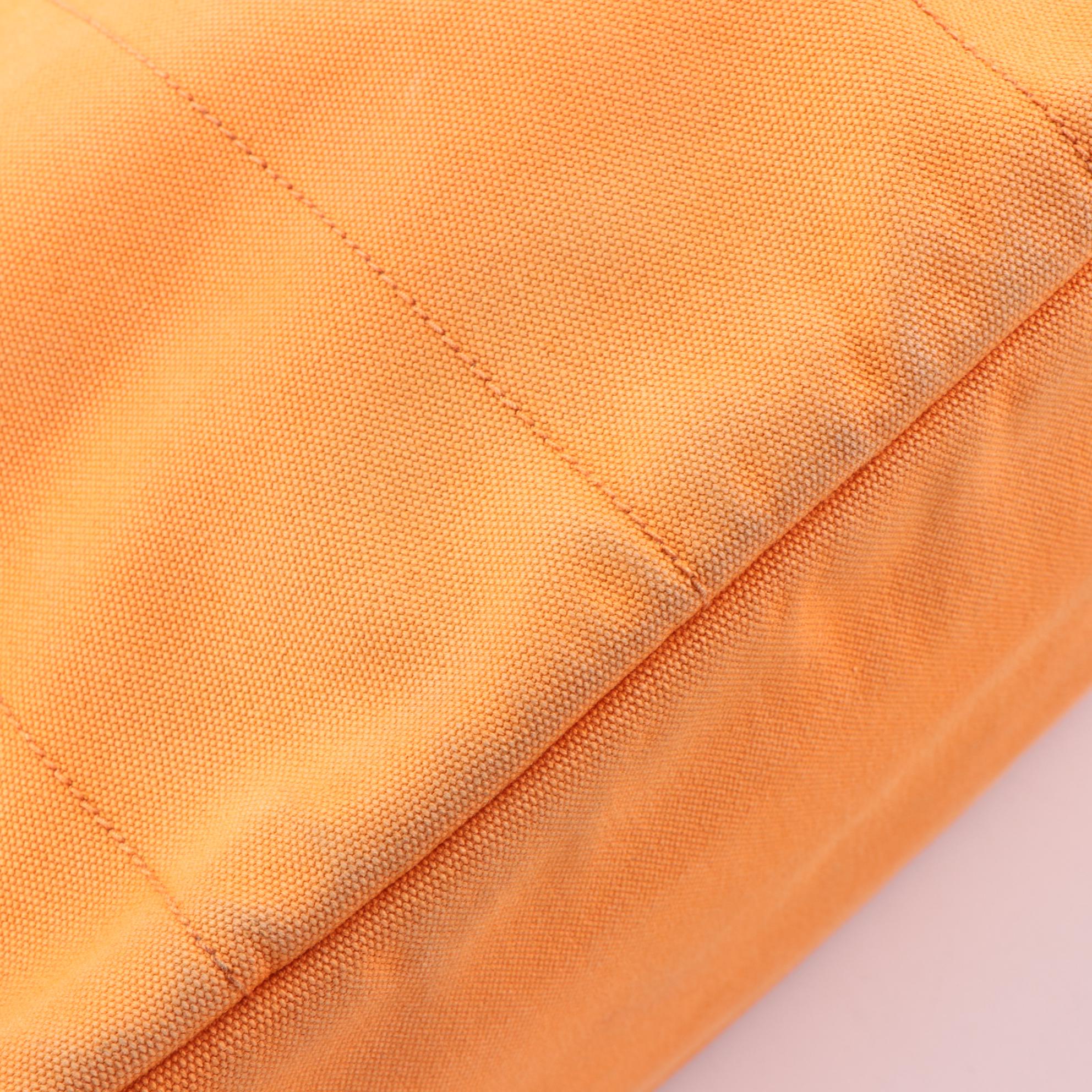 Prada Embellished Canapa Canvas Tote Bag with Detachable Strap