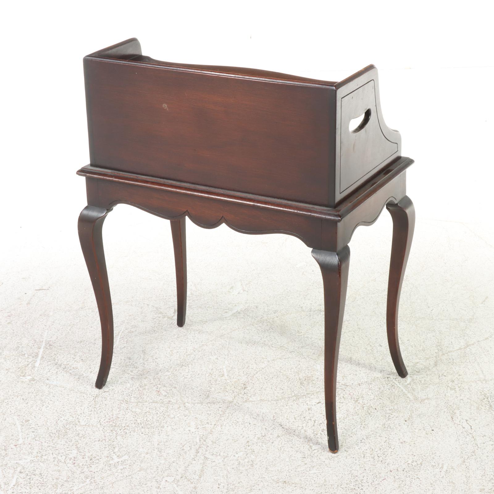 The Robert Mitchell Furniture Co. French Provincial Style Mahogany Side Table