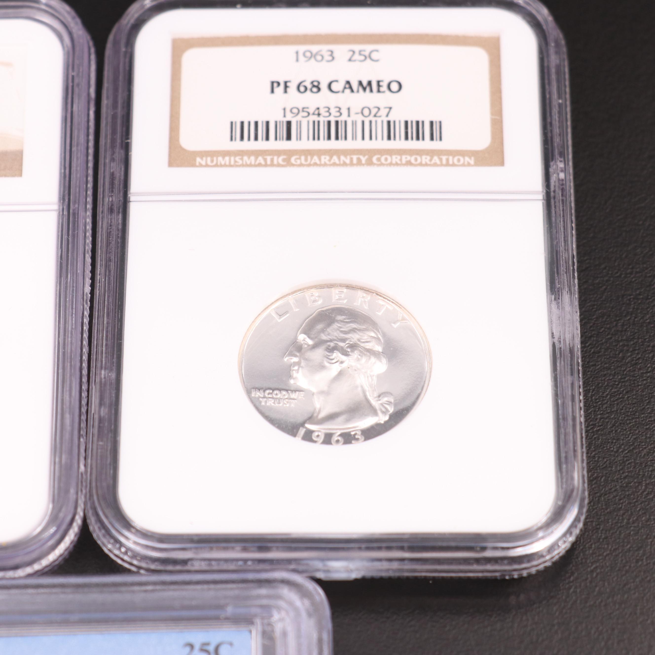 Three Proof Silver Washington , 1961–1963