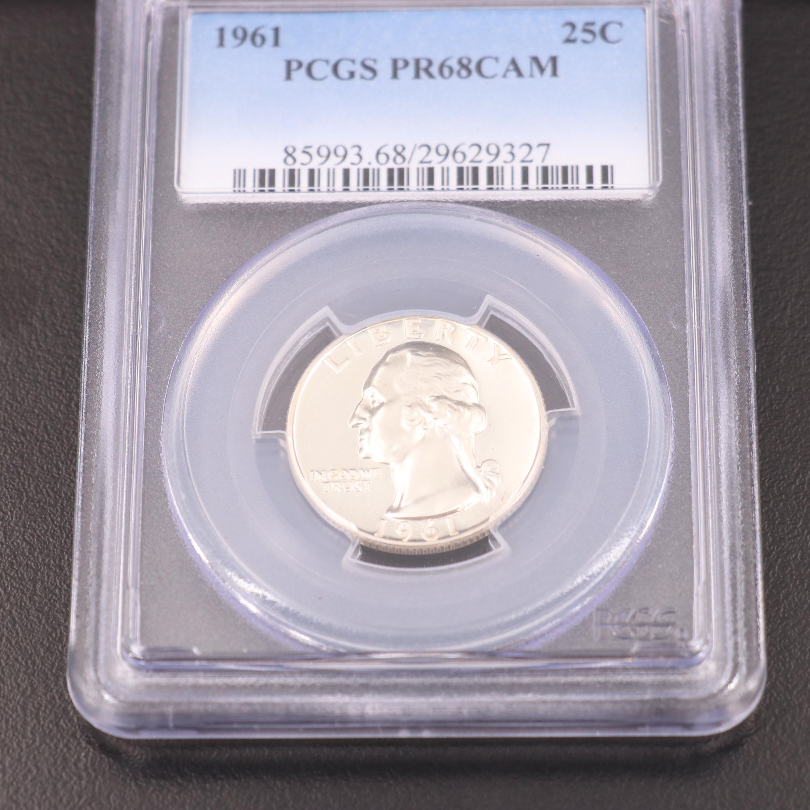 Three Proof Silver Washington , 1961–1963