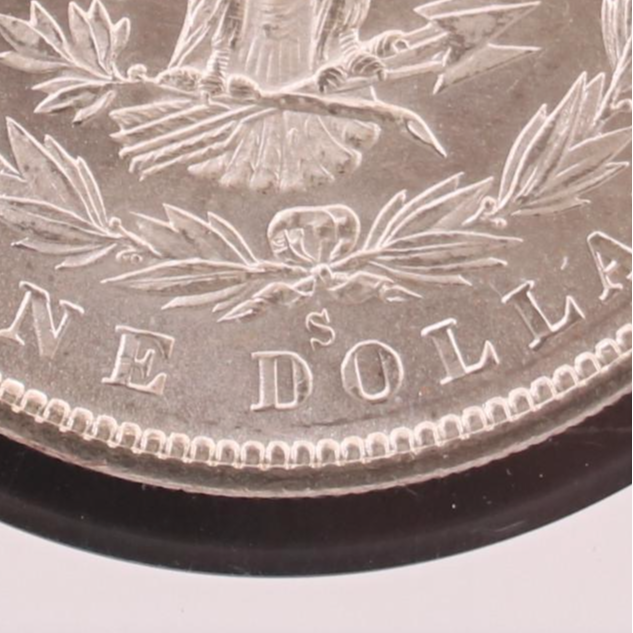 NGC MS63 1880-S Morgan Silver Dollar