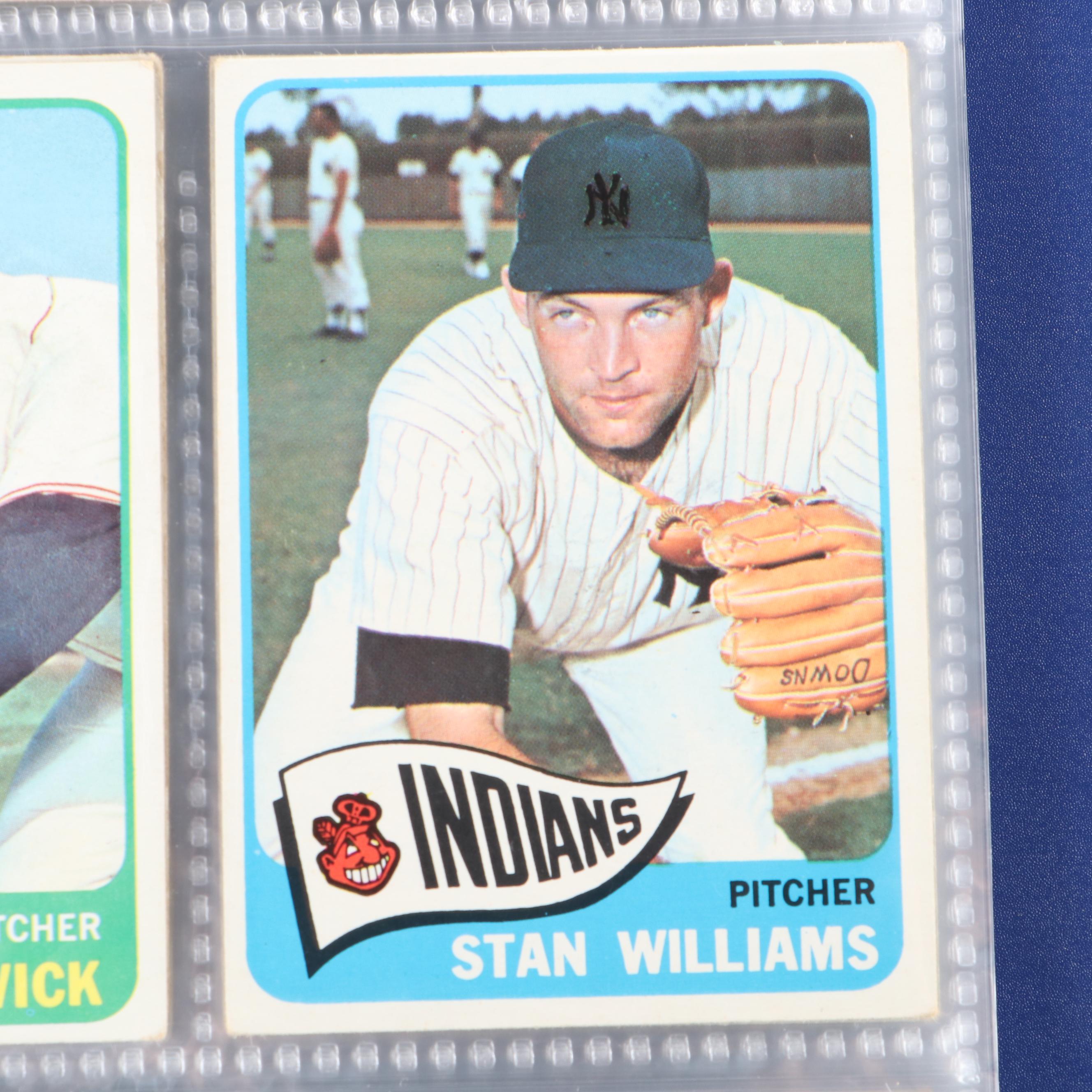 1965 Topps Baseball Cards with Ron Santo, Warren Spahn and More