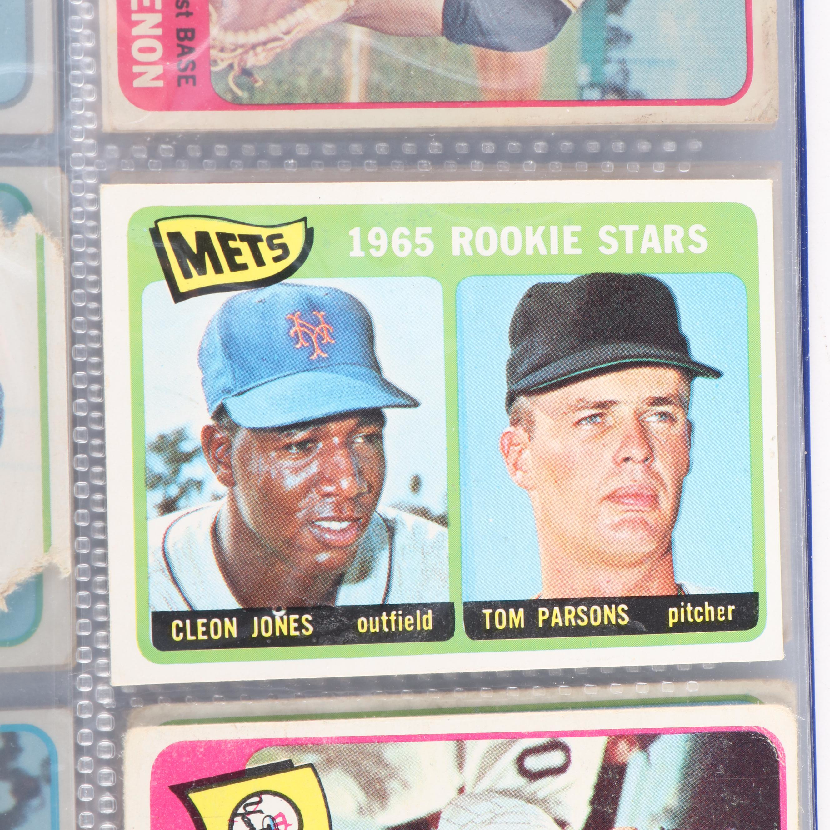 1965 Topps Baseball Cards with Ron Santo, Warren Spahn and More