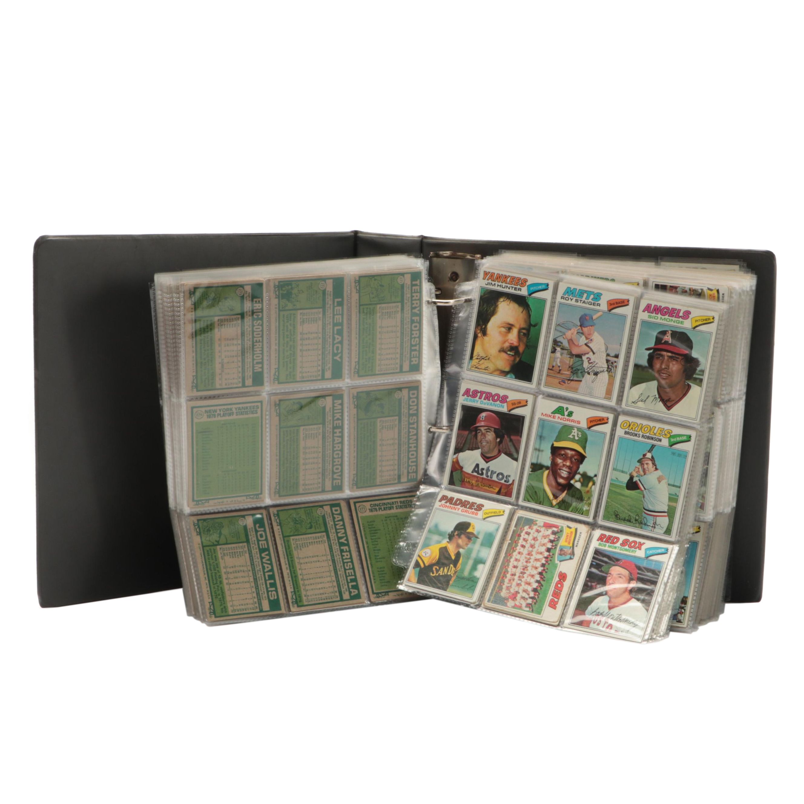 1977 Topps Baseball Cards with Johnny Bench, Jim Palmer and More