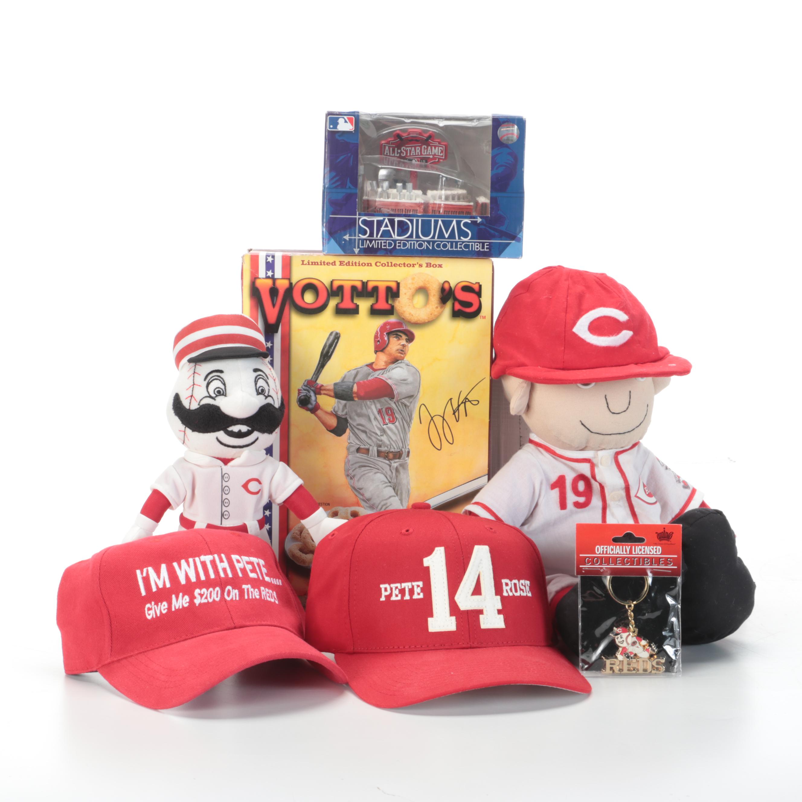 Cincinnati Reds Signed Giclées, Pennants, Baseballs and More Memorabilia