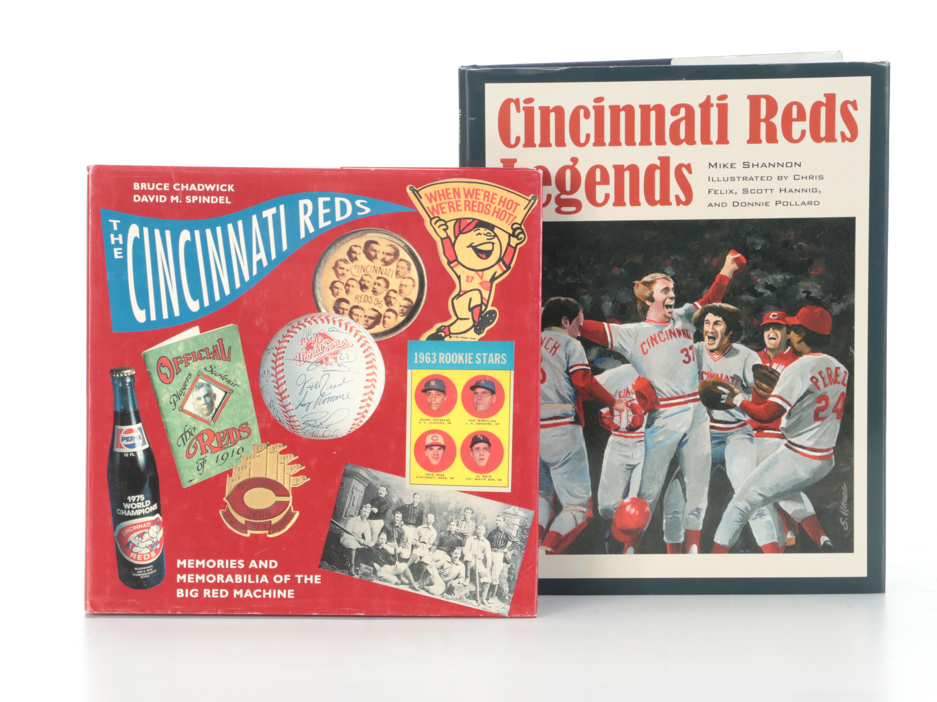 Cincinnati Reds Signed Giclées, Pennants, Baseballs and More Memorabilia