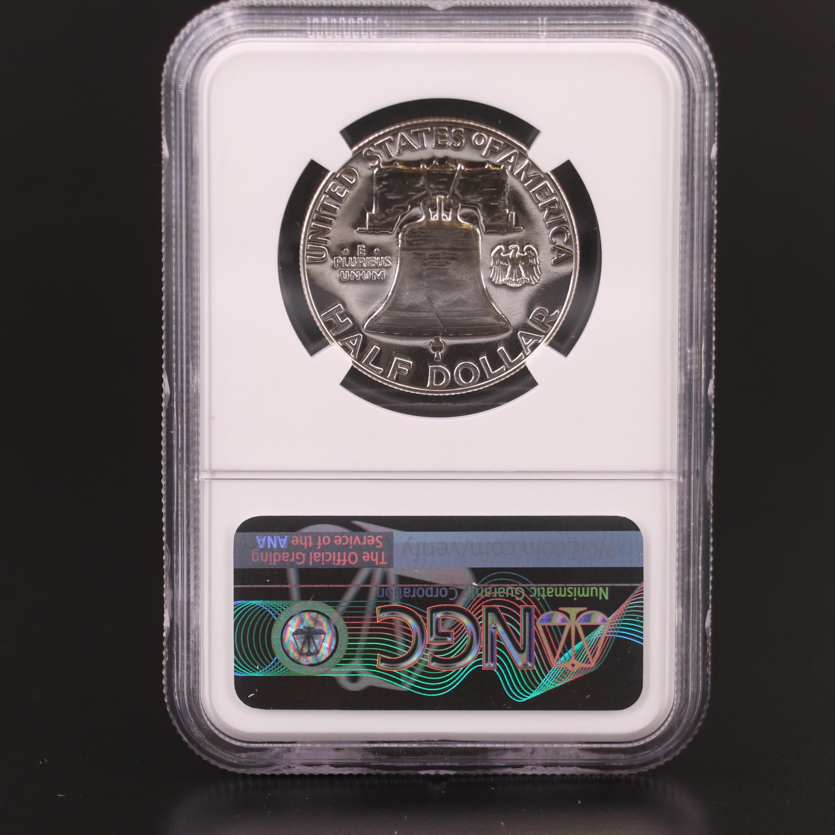 NGC PF67 1959 Franklin Silver Half Dollar