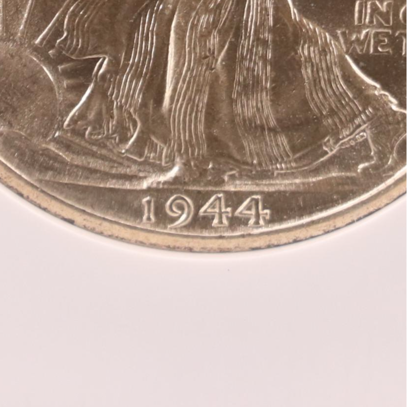 1944-D Walking Liberty Silver Half Dollar