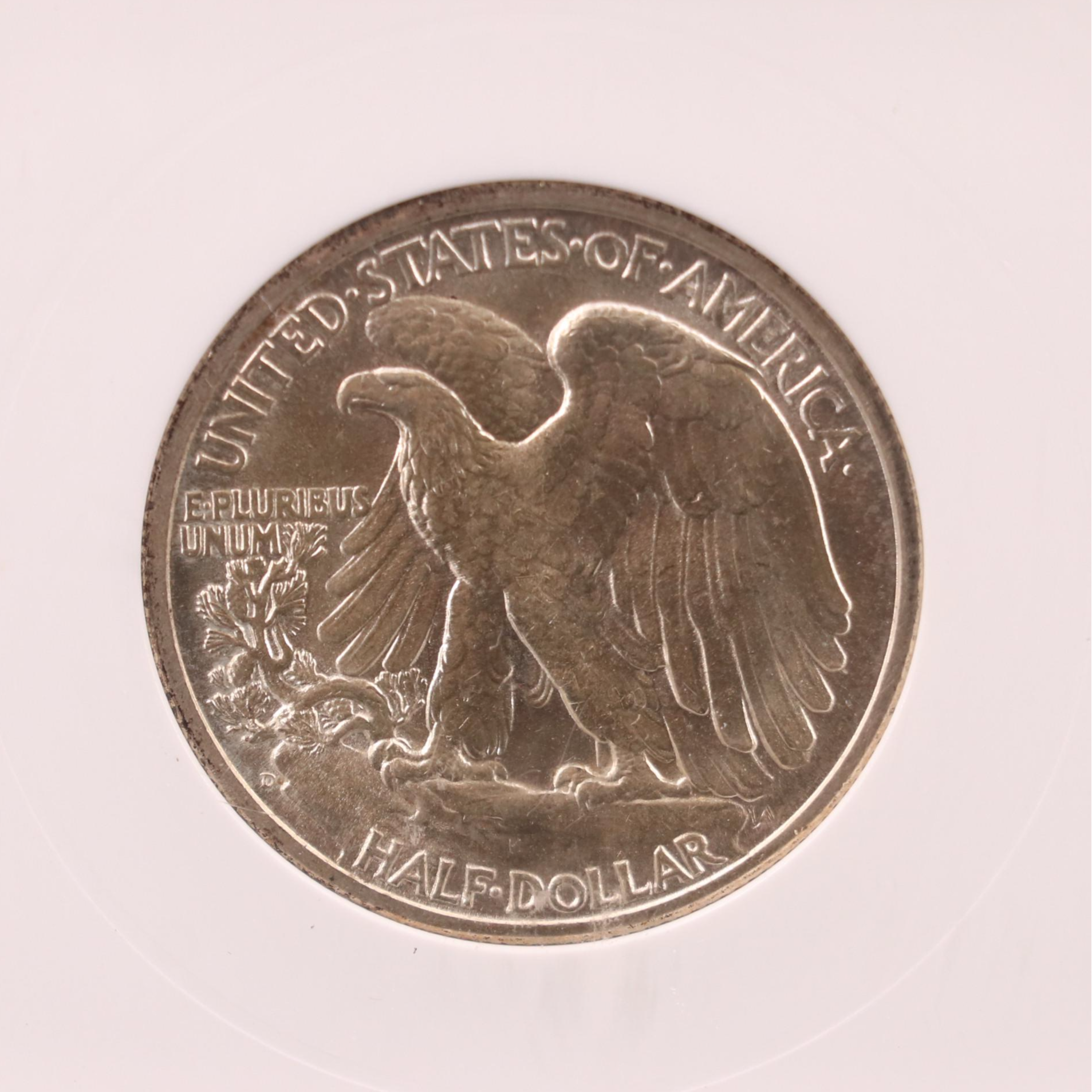 1944-D Walking Liberty Silver Half Dollar
