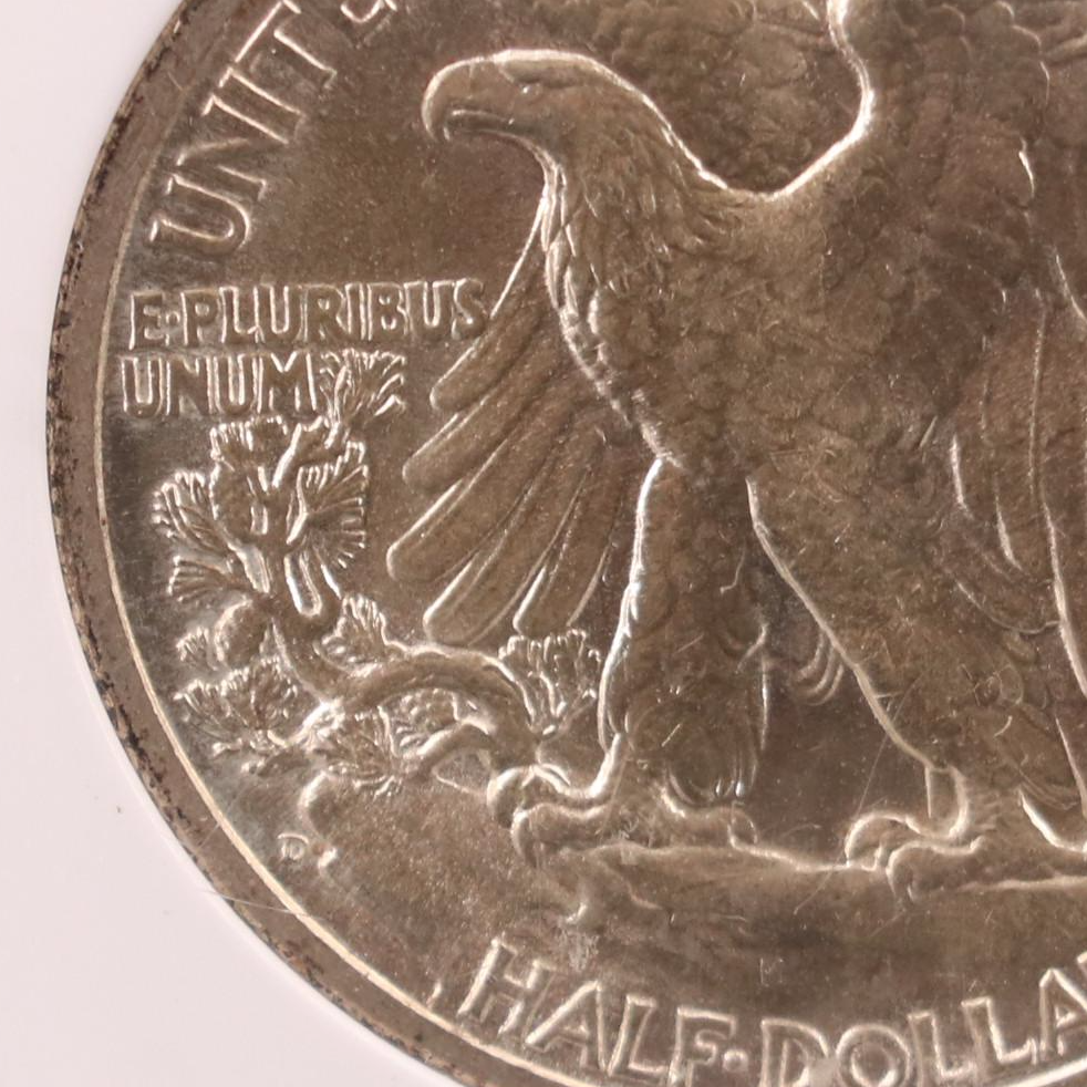 1944-D Walking Liberty Silver Half Dollar