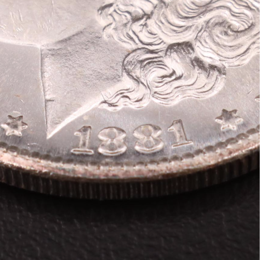 1881-S Morgan Silver Dollar