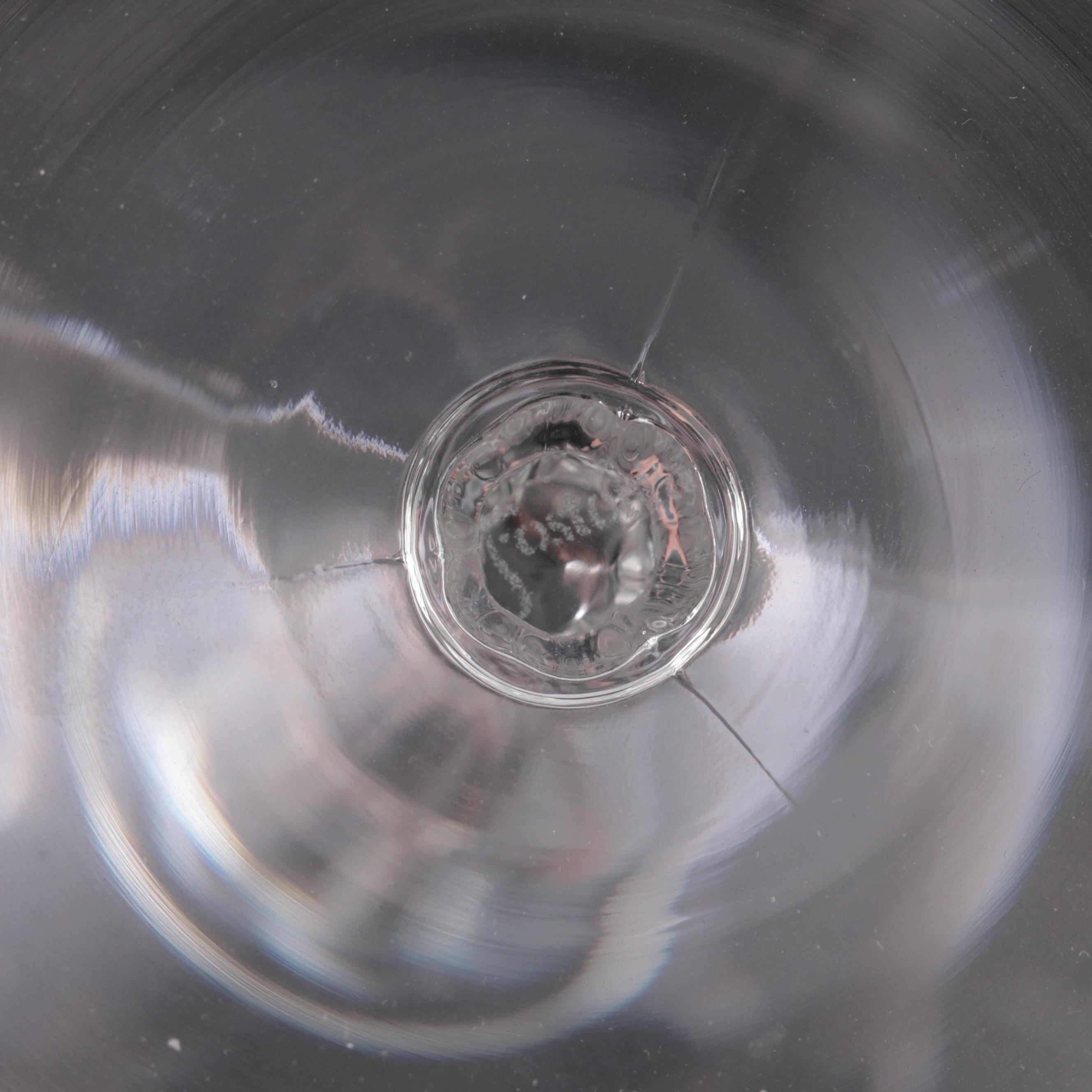 Fostoria "Heraldry" Cut Glass Stemware, 1935-1969