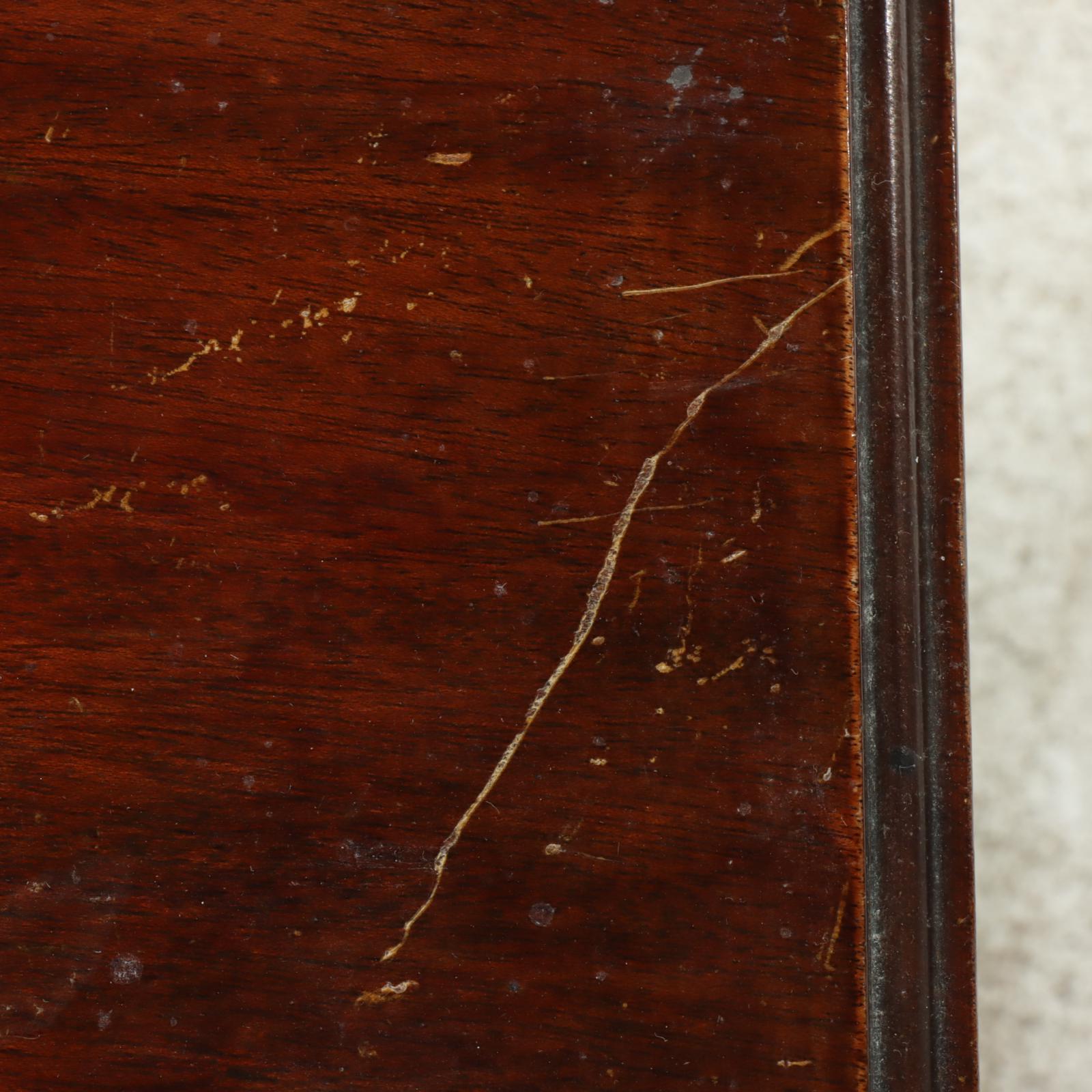 Ferguson Bros. Mfg. Co. Colonial Style Mahogany and Glass-Lined Smoking Stand