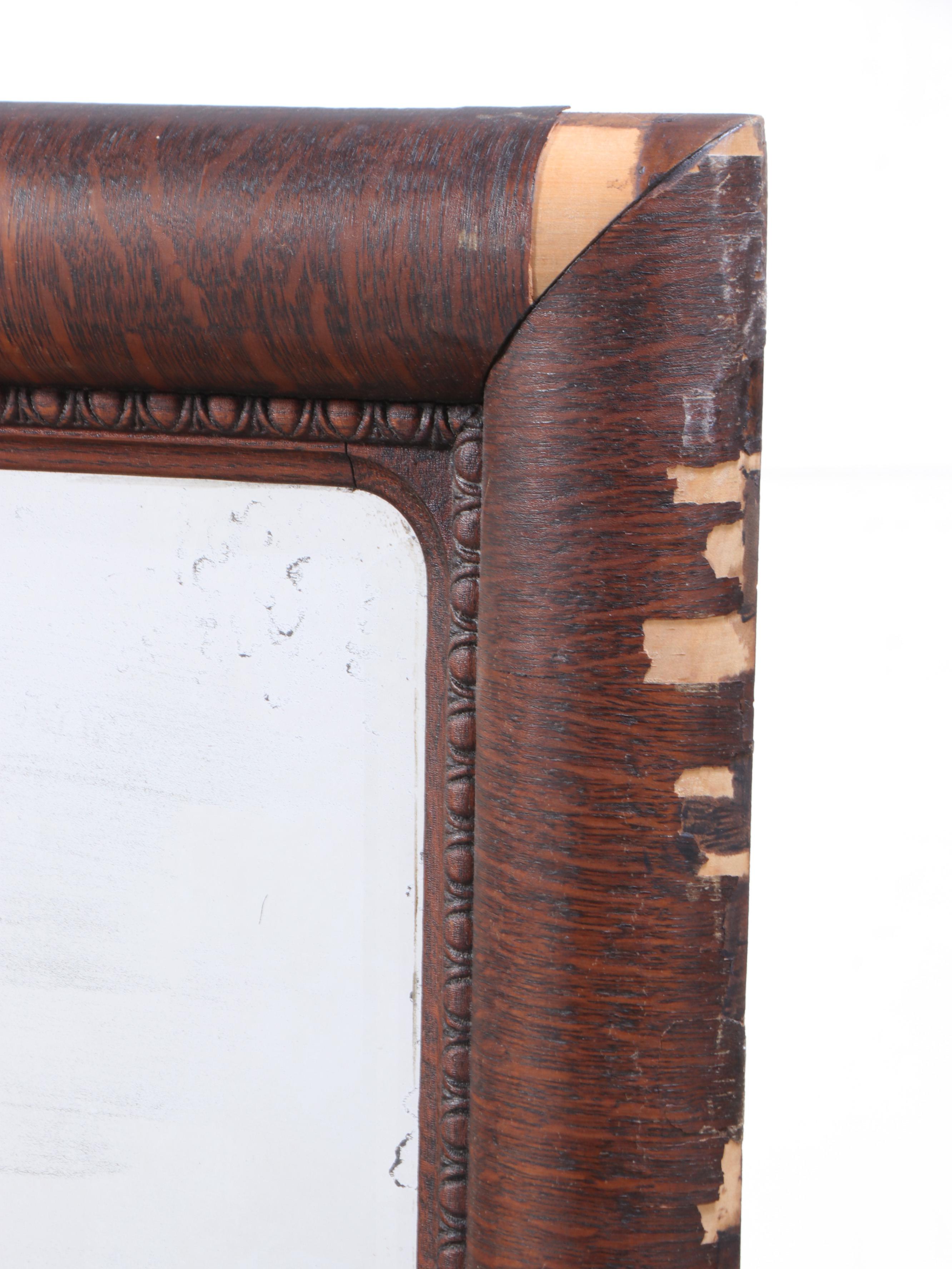 Forest City Furniture Co. Empire Revival Oak Side-by-Side Secretary Bookcase