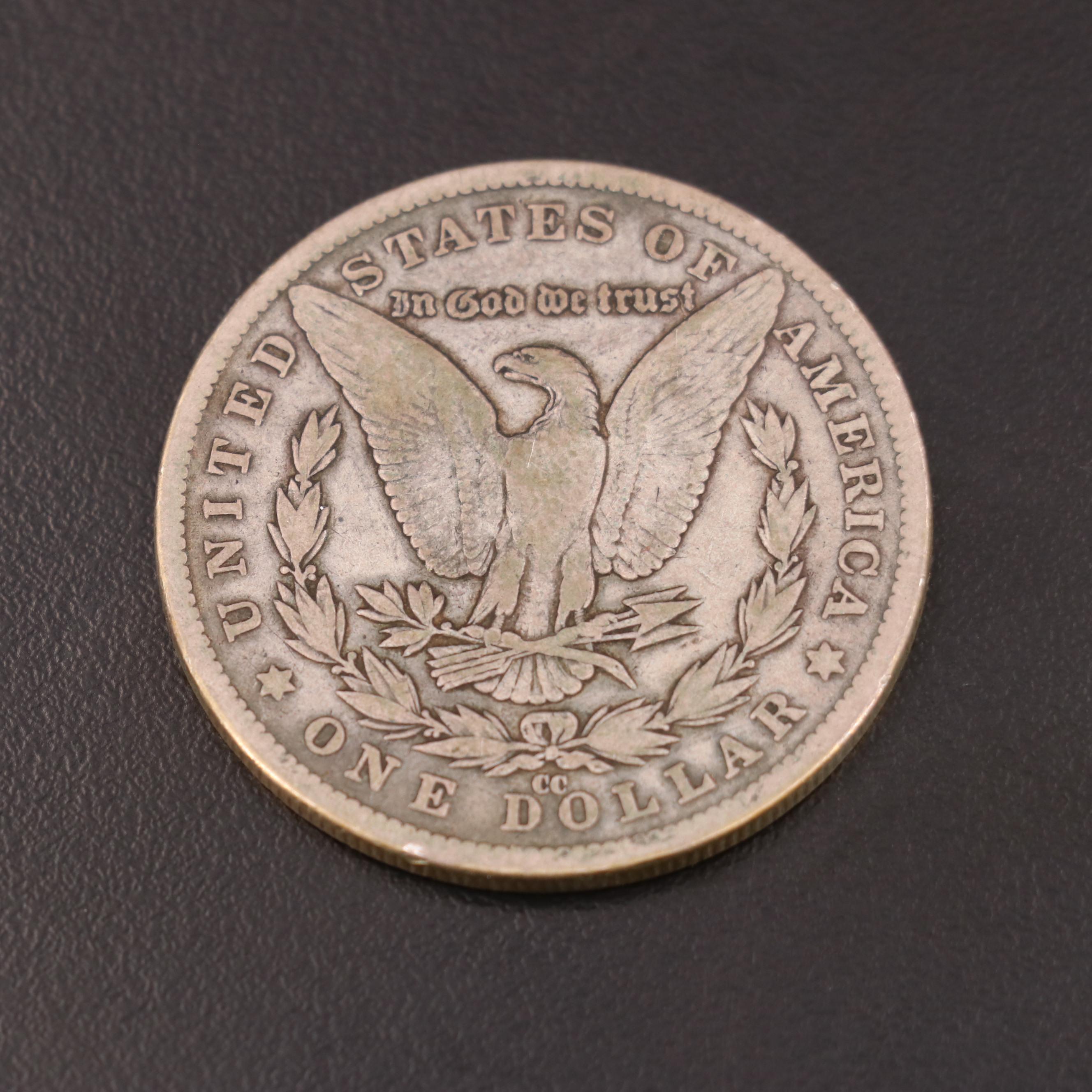 1882-CC Morgan Silver Dollar