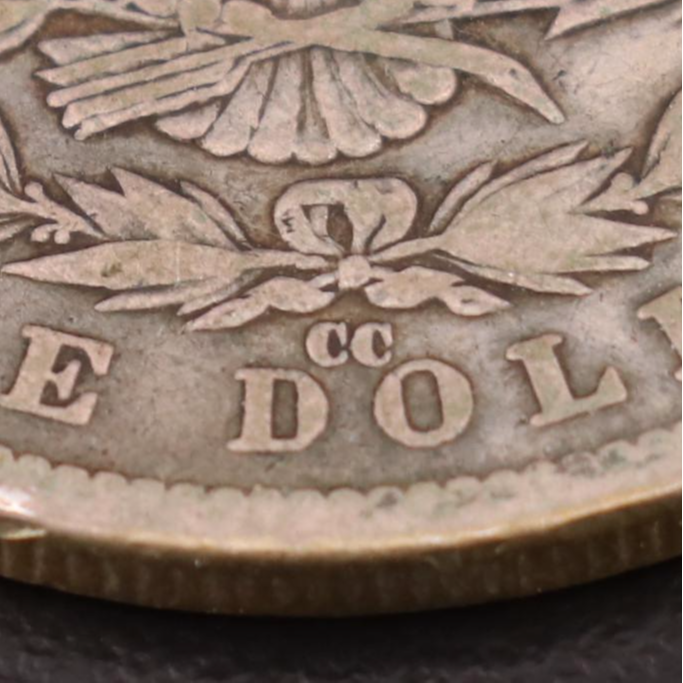 1882-CC Morgan Silver Dollar
